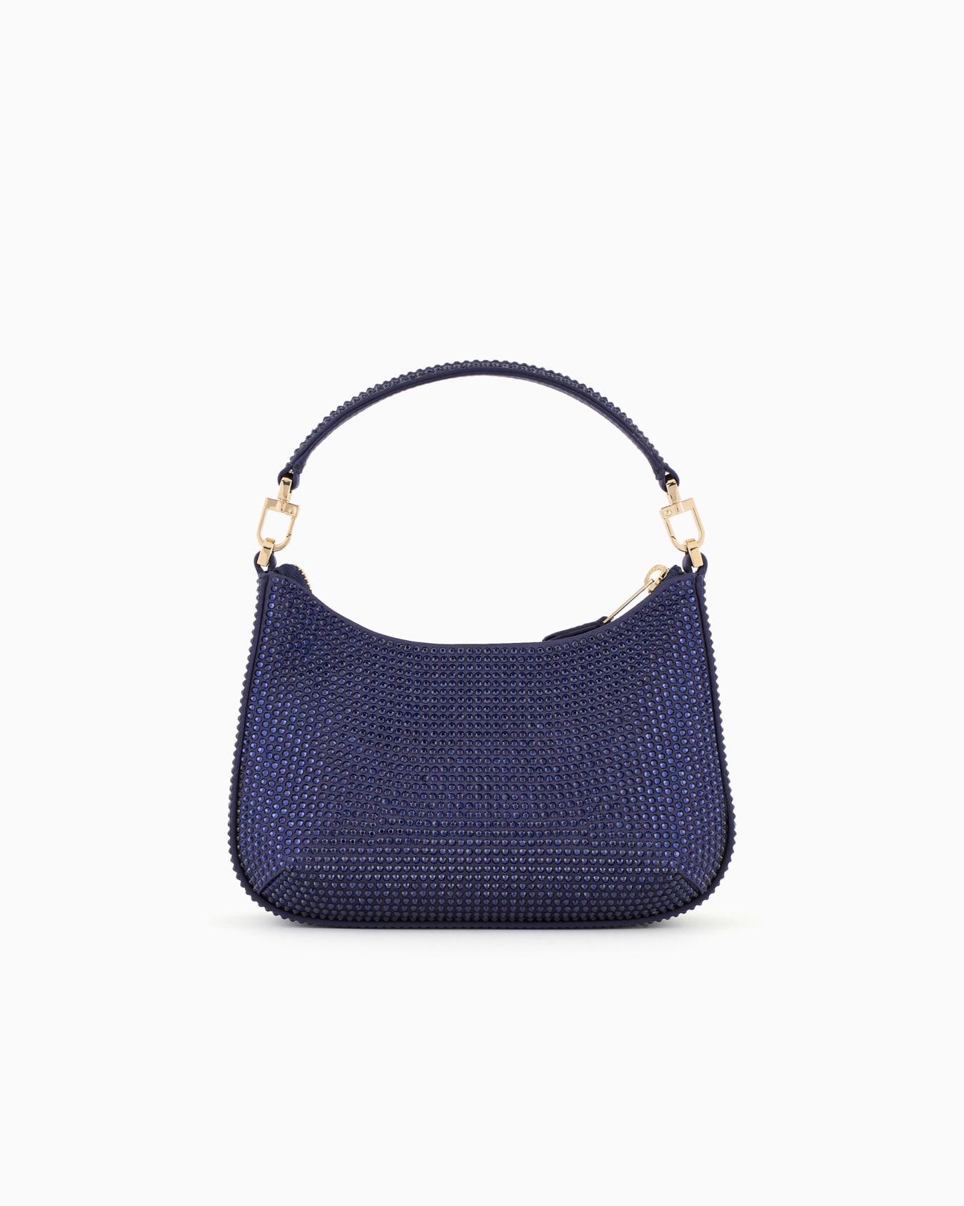 La Prima satin and rhinestone mini hobo bag Slide 2