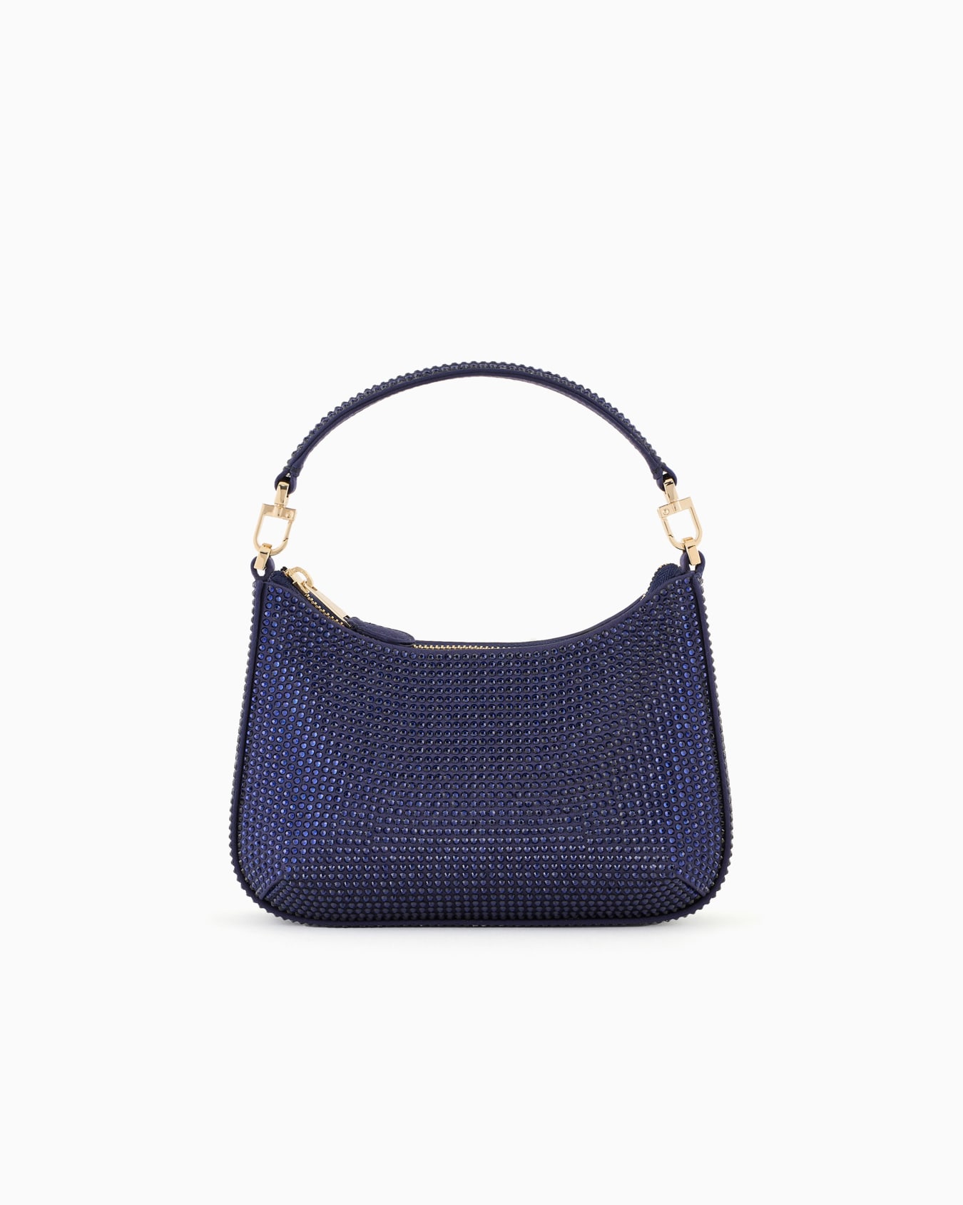 La Prima satin and rhinestone mini hobo bag Slide 0
