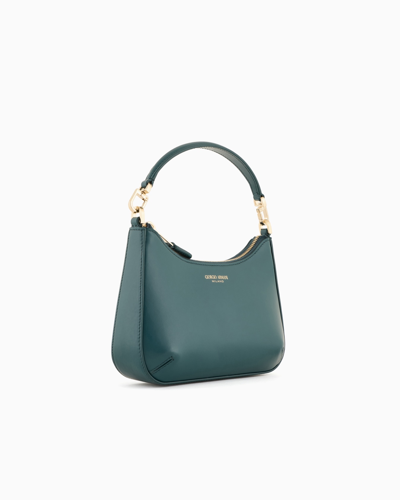 Leather la Prima mini hobo bag Slide 1