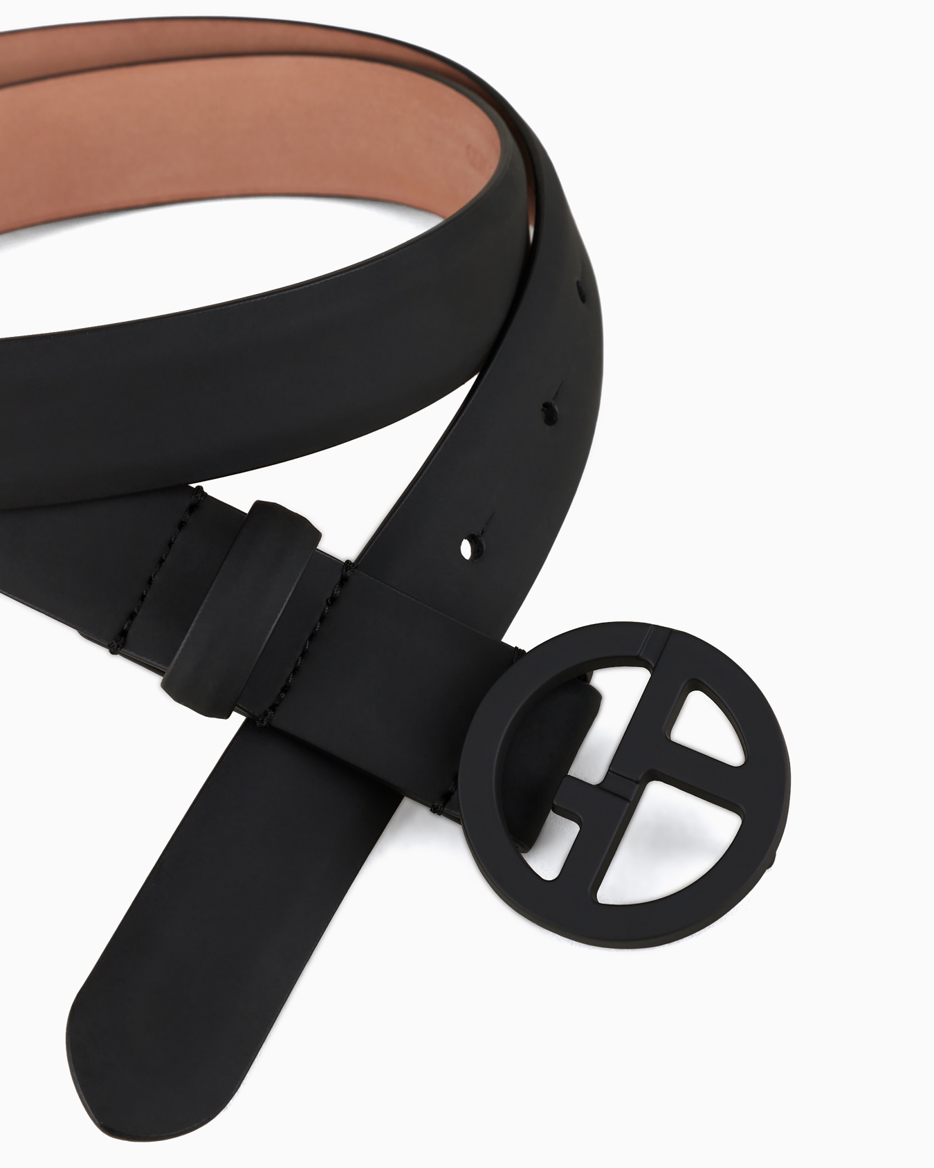 Rubberised-leather belt Slide 1