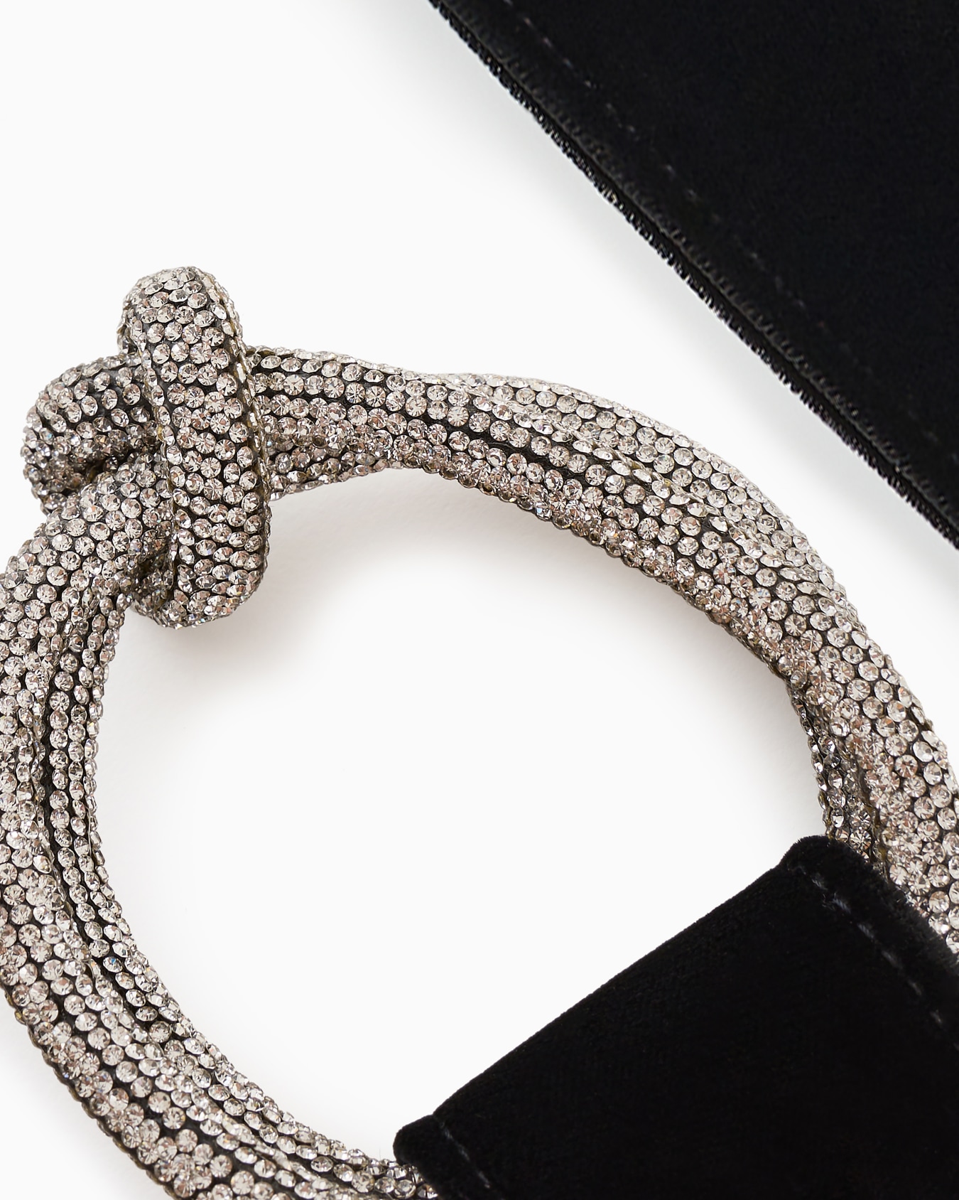 Cintura in velluto e cristalli Slide 1