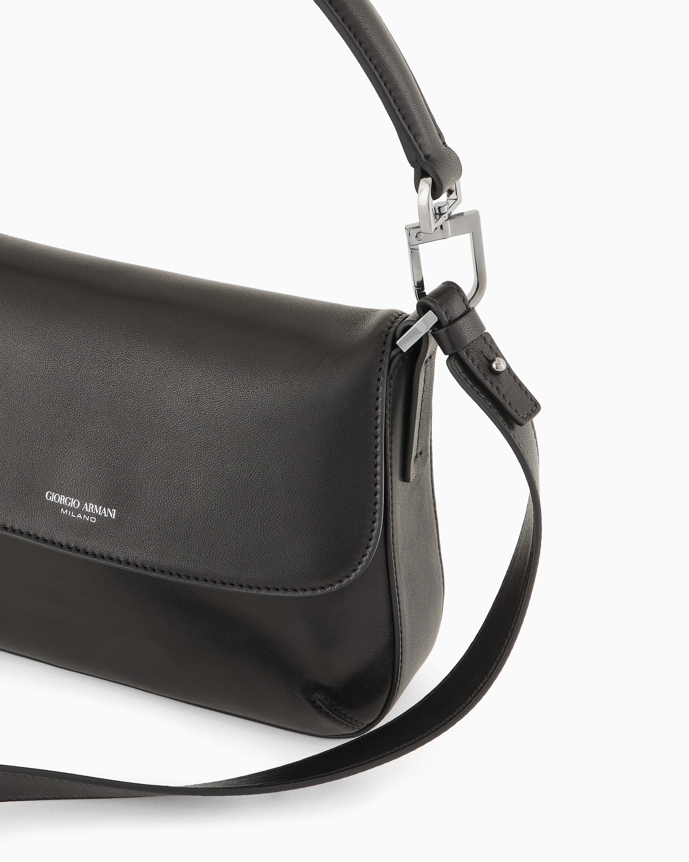 Small la Prima Soft nappa leather handbag Slide 4