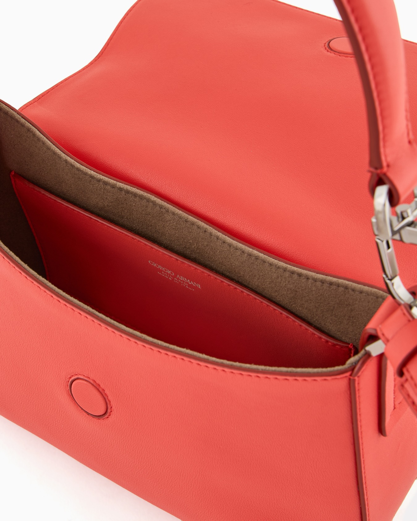 Bolso de mano pequeño la Prima Soft de napa Diapositiva 3