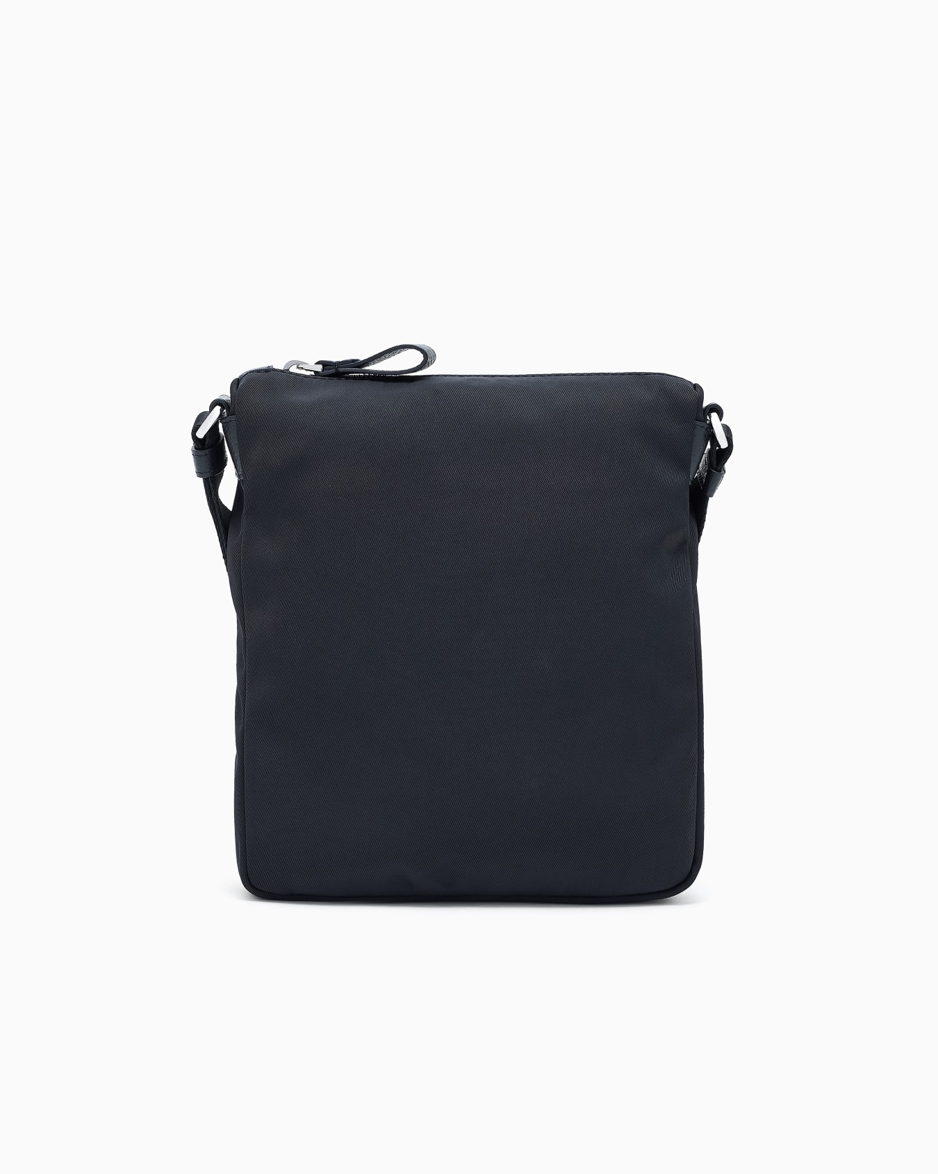 Sac porté croisé en nylon et cuir grainé ASV Diapositive 2