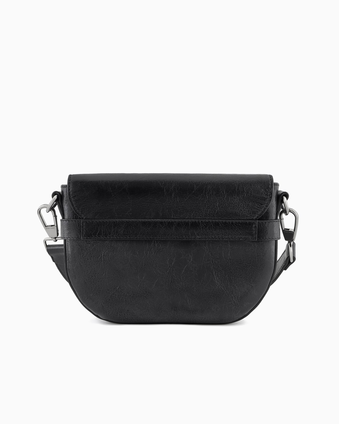 빈티지 효과 가죽 미디엄 숄더 스트랩 슬라이드 2