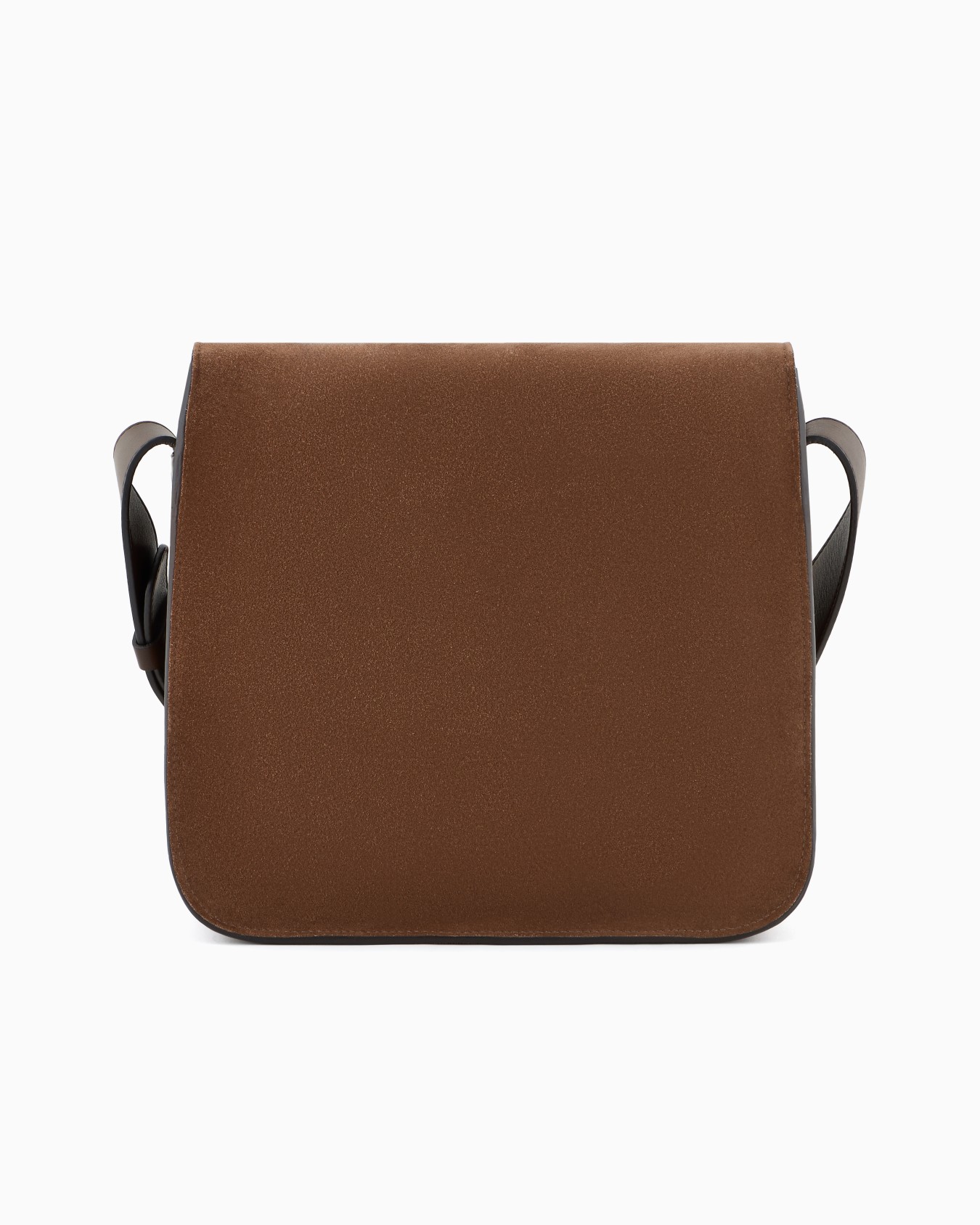 Borsa messenger in suede e pelle Slide 2
