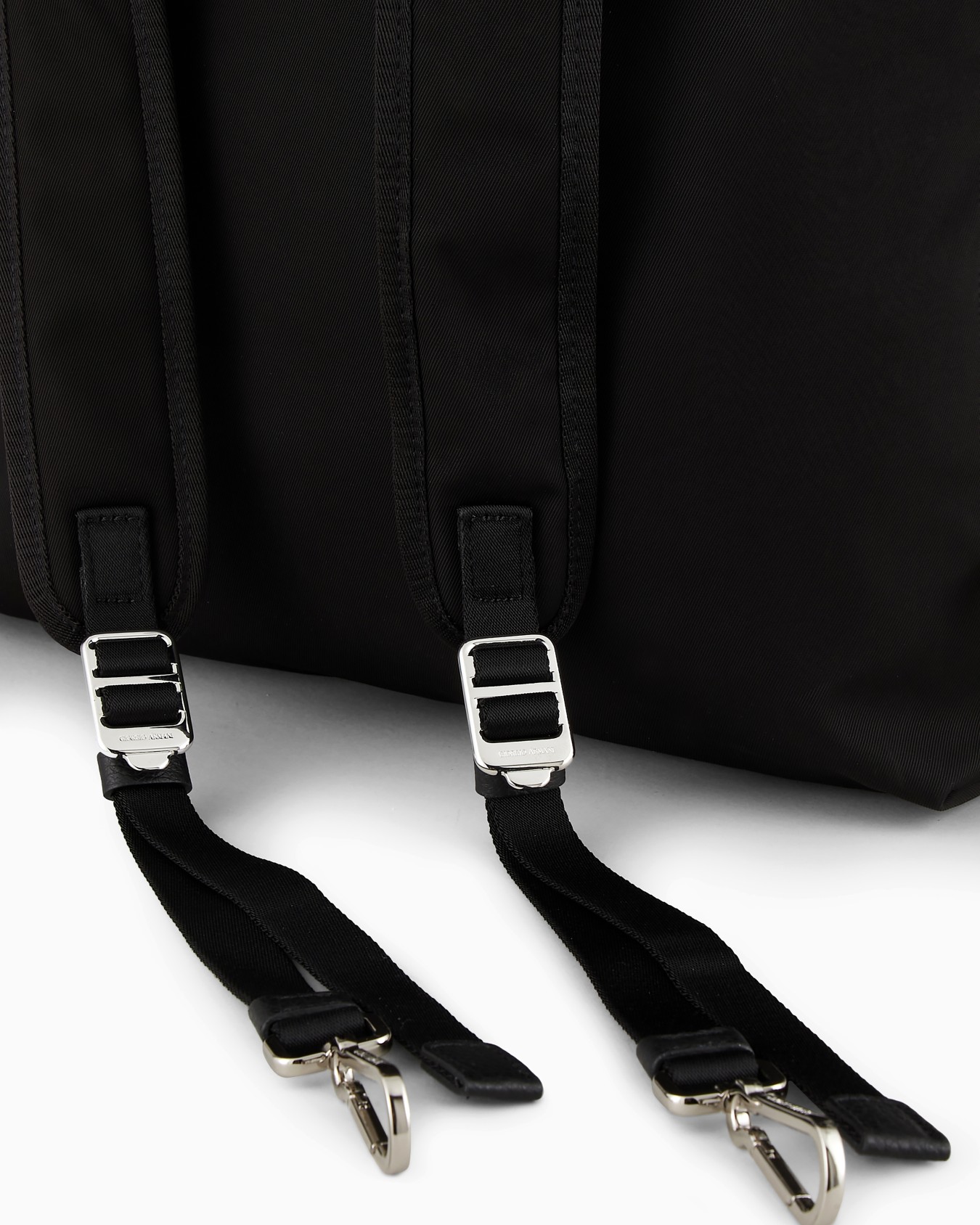 ASV convertible shopper bag in nylon and pebbled leather Slide 4