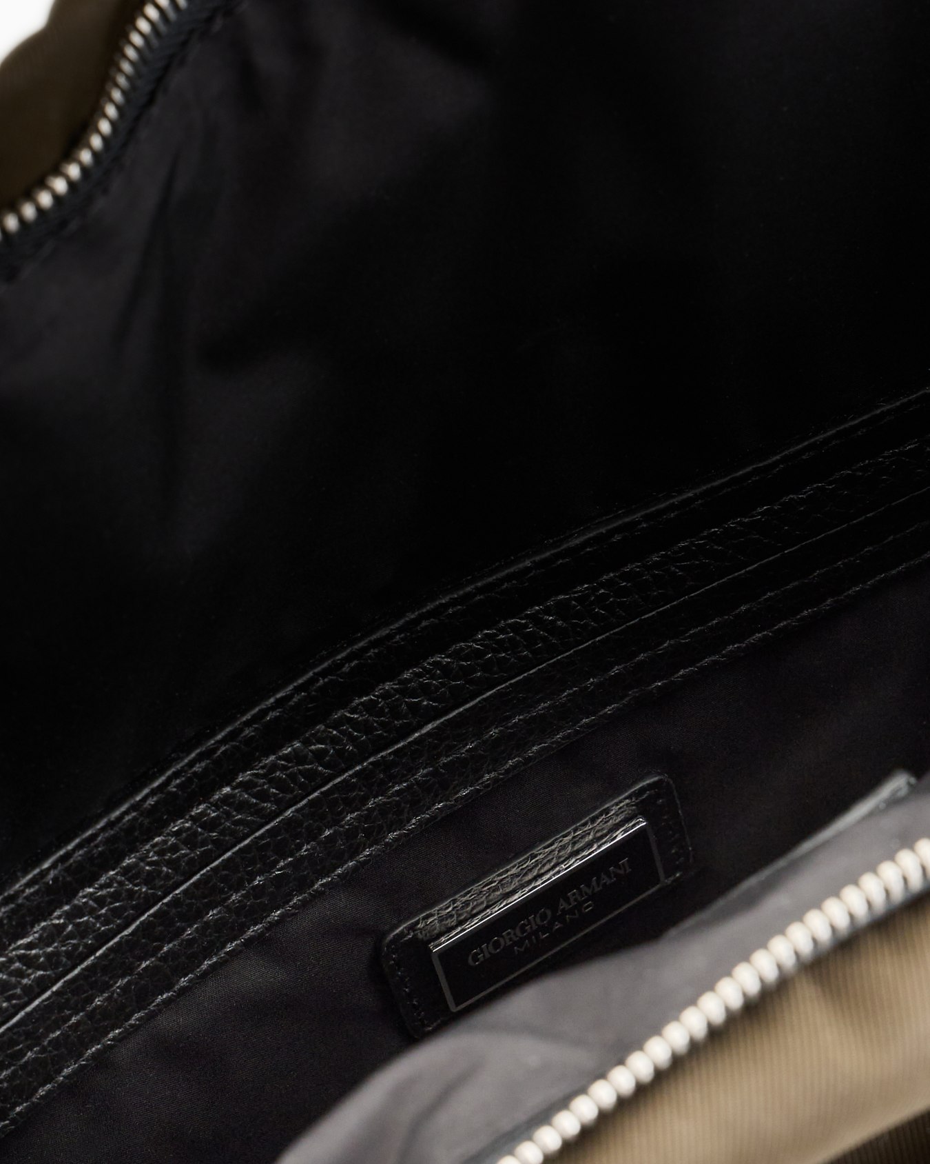 ASV convertible shopper bag in nylon and pebbled leather Slide 3