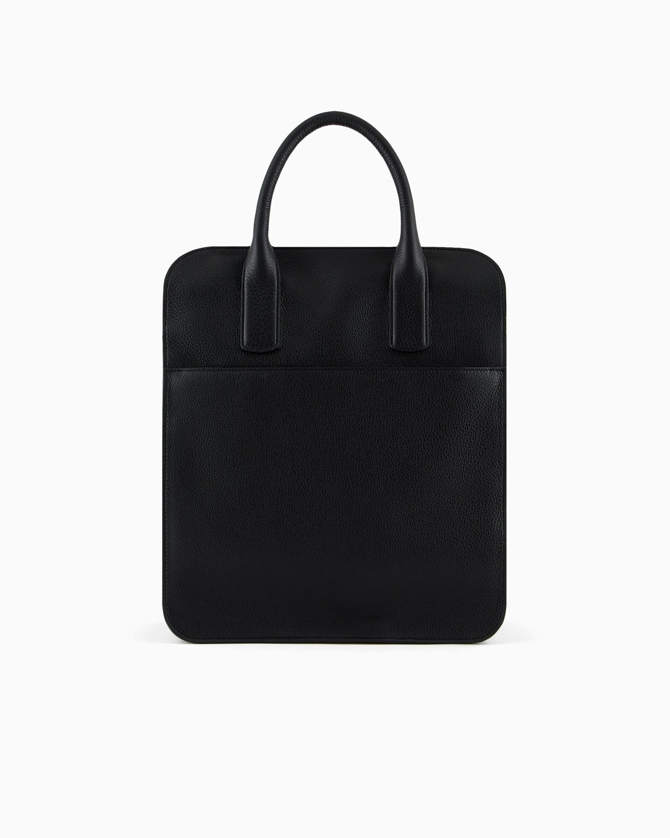 Leather shopper bag Slide 2
