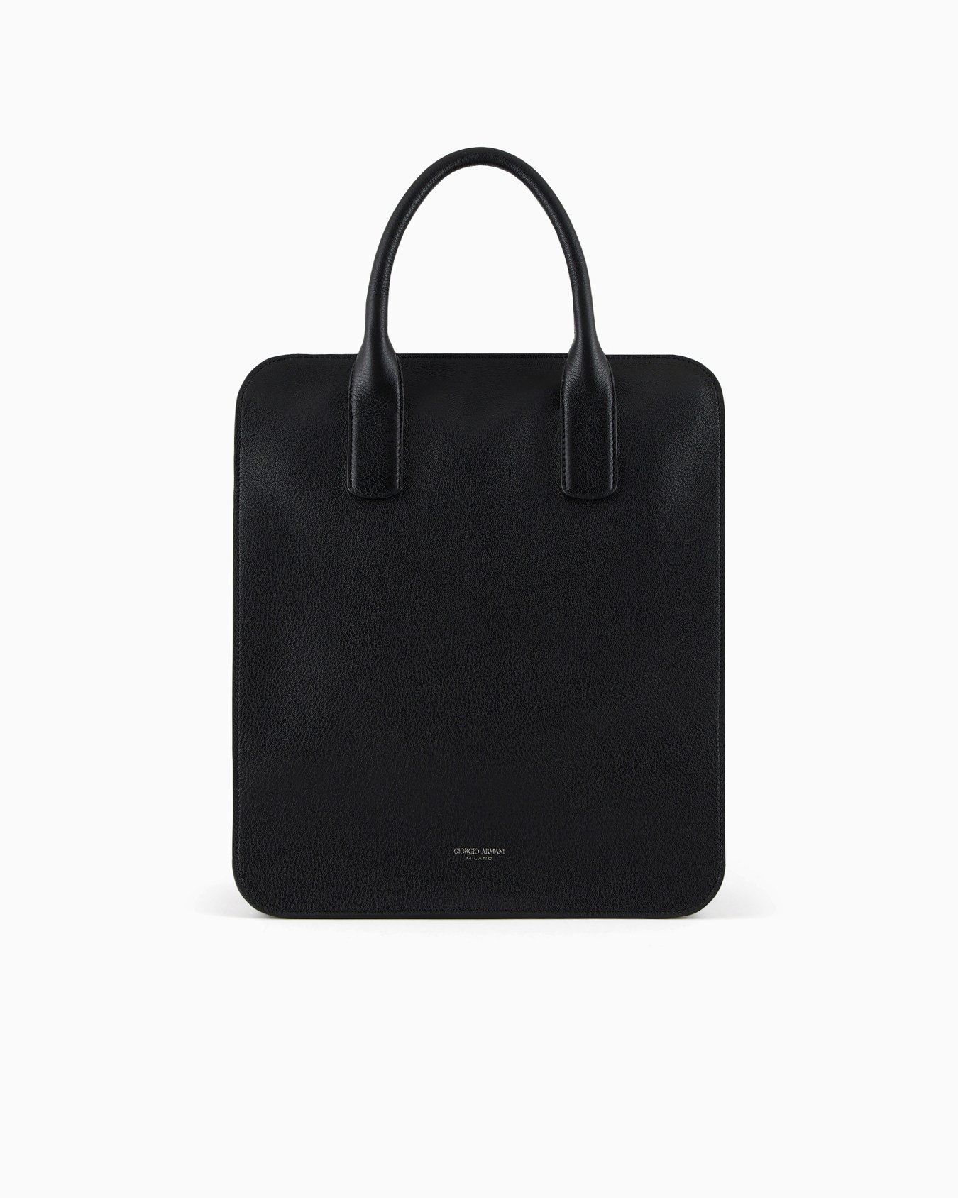 Leather shopper bag Slide 0