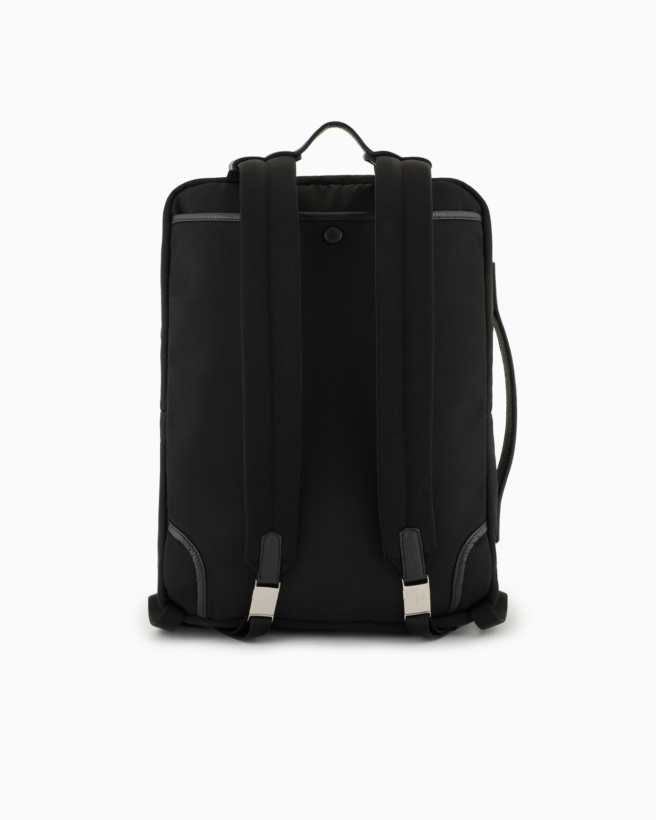 ASV nylon and pebbled-leather backpack Slide 2