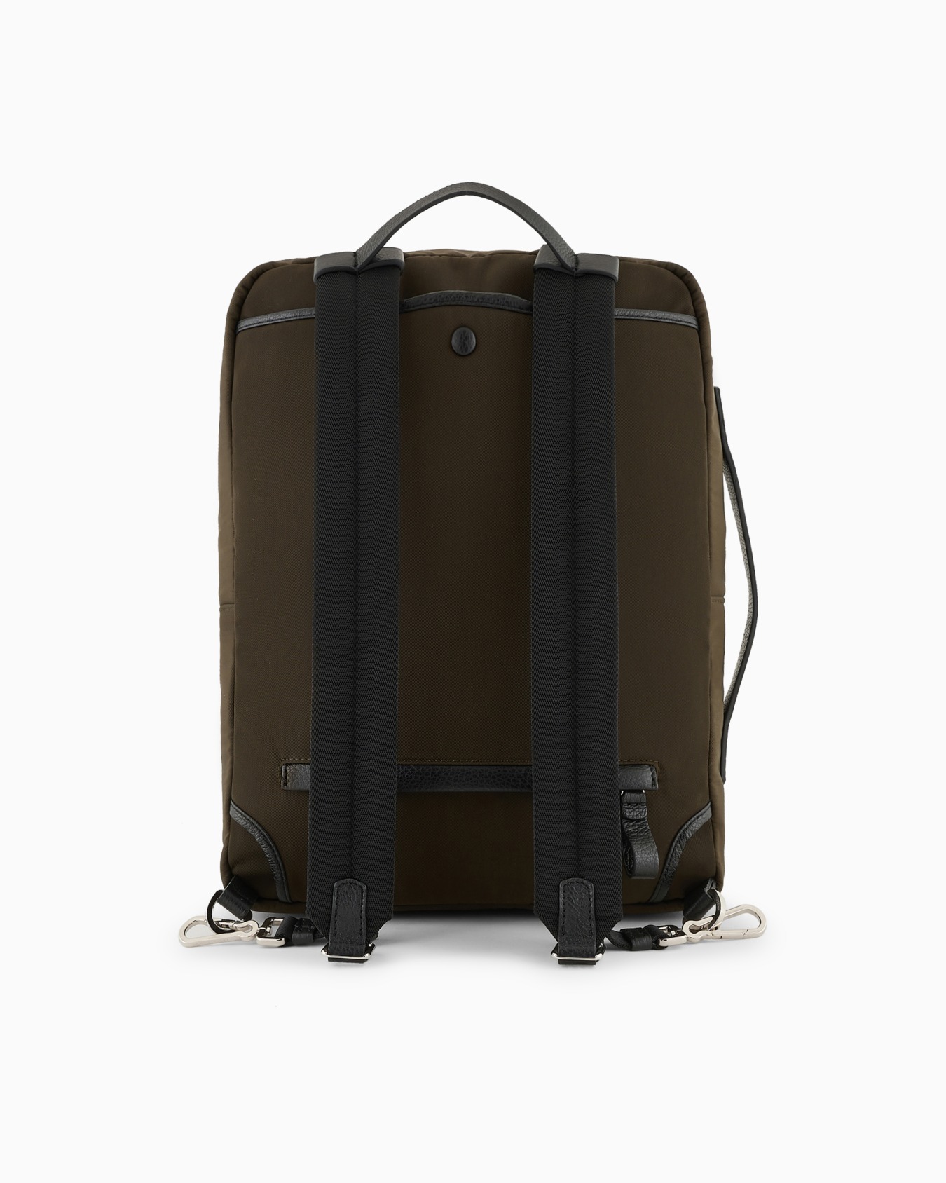 ASV nylon and pebbled-leather backpack Slide 2