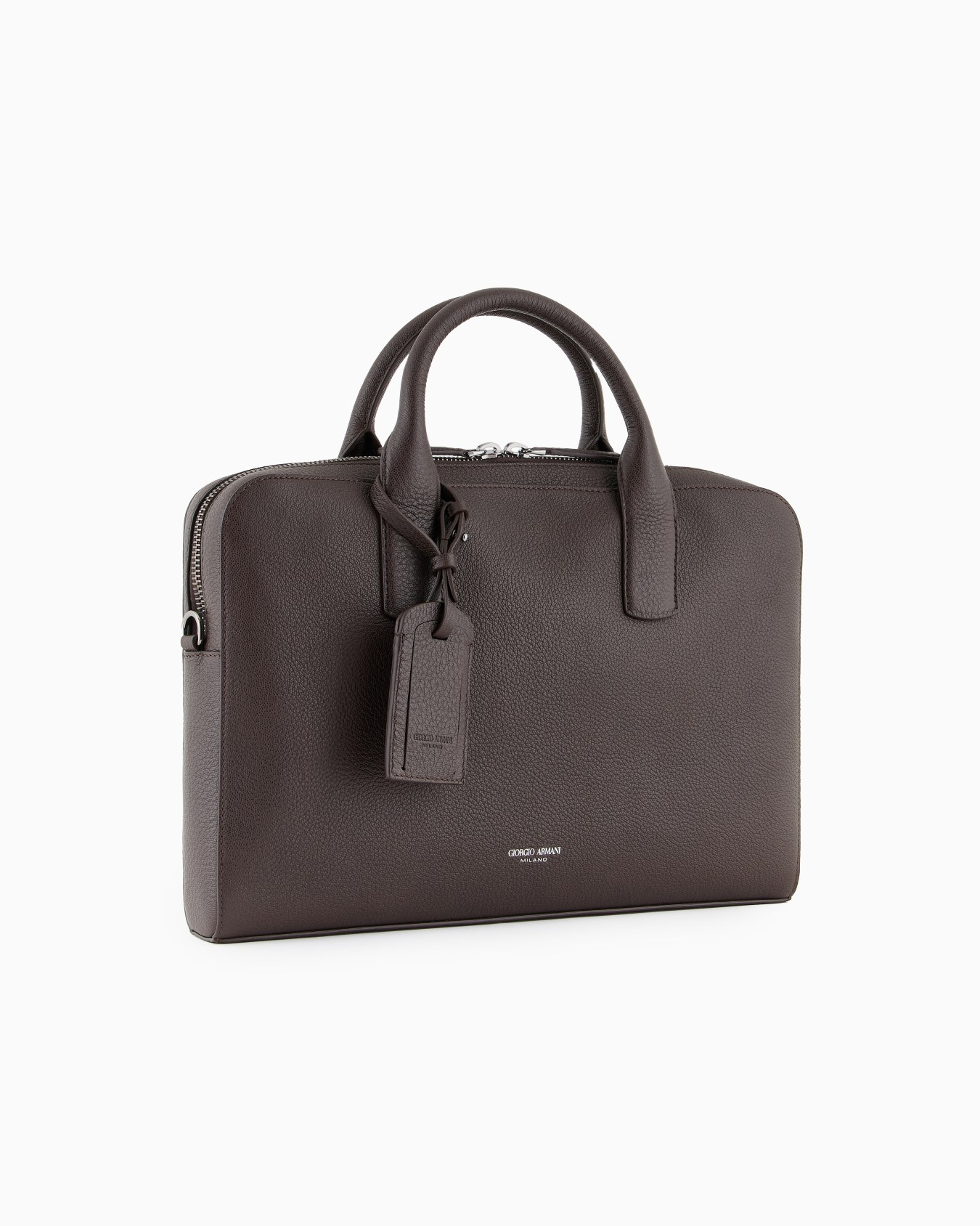 Maletín de cuero plena flor Diapositiva 1