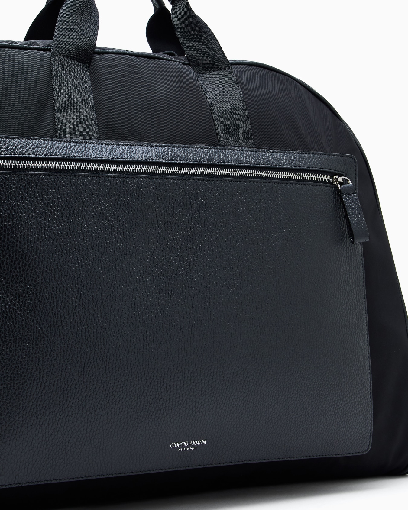 Housse pour vêtements en nylon écologique et cuir grainé ASV Diapositive 4