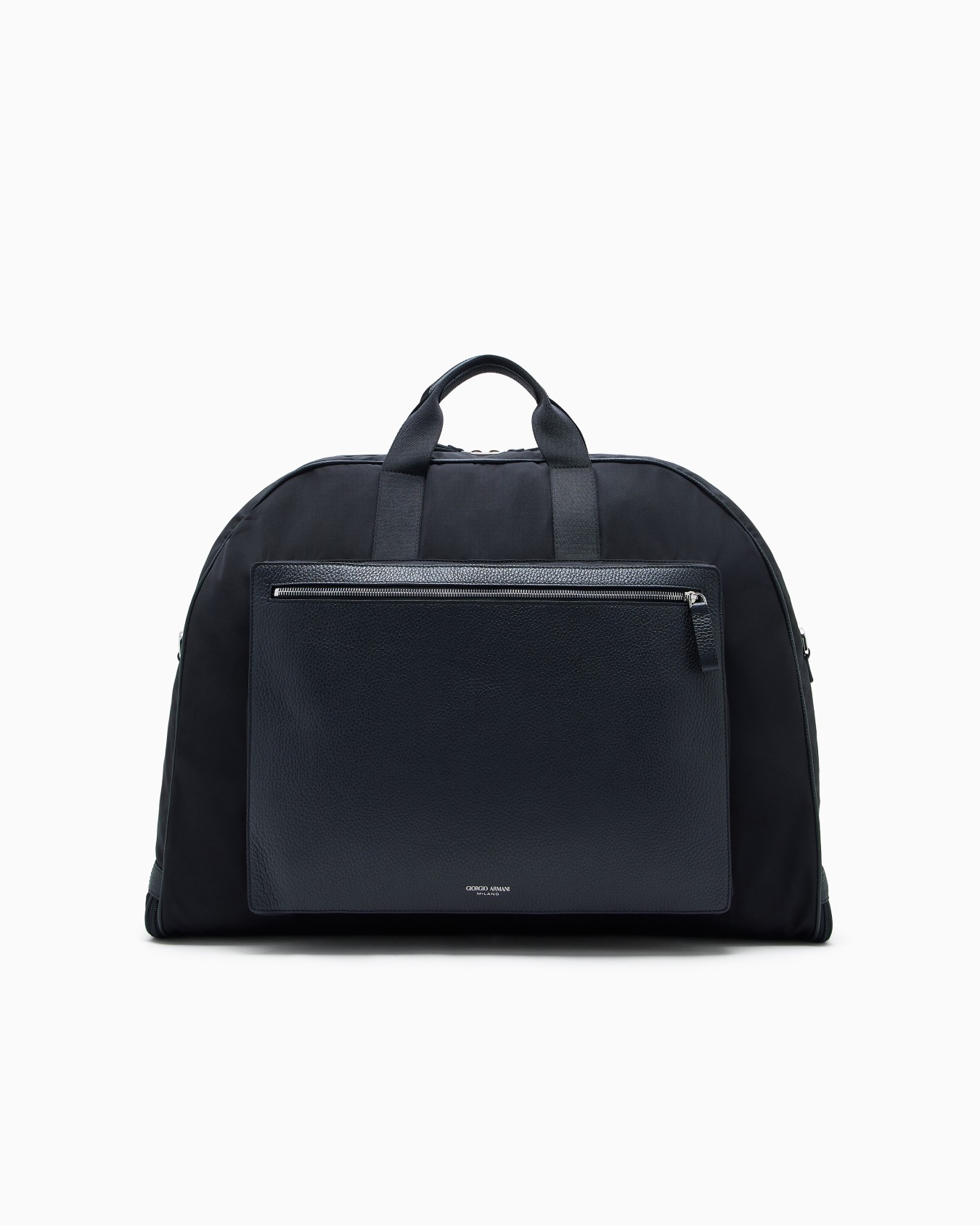 Housse pour vêtements en nylon écologique et cuir grainé ASV Diapositive 0