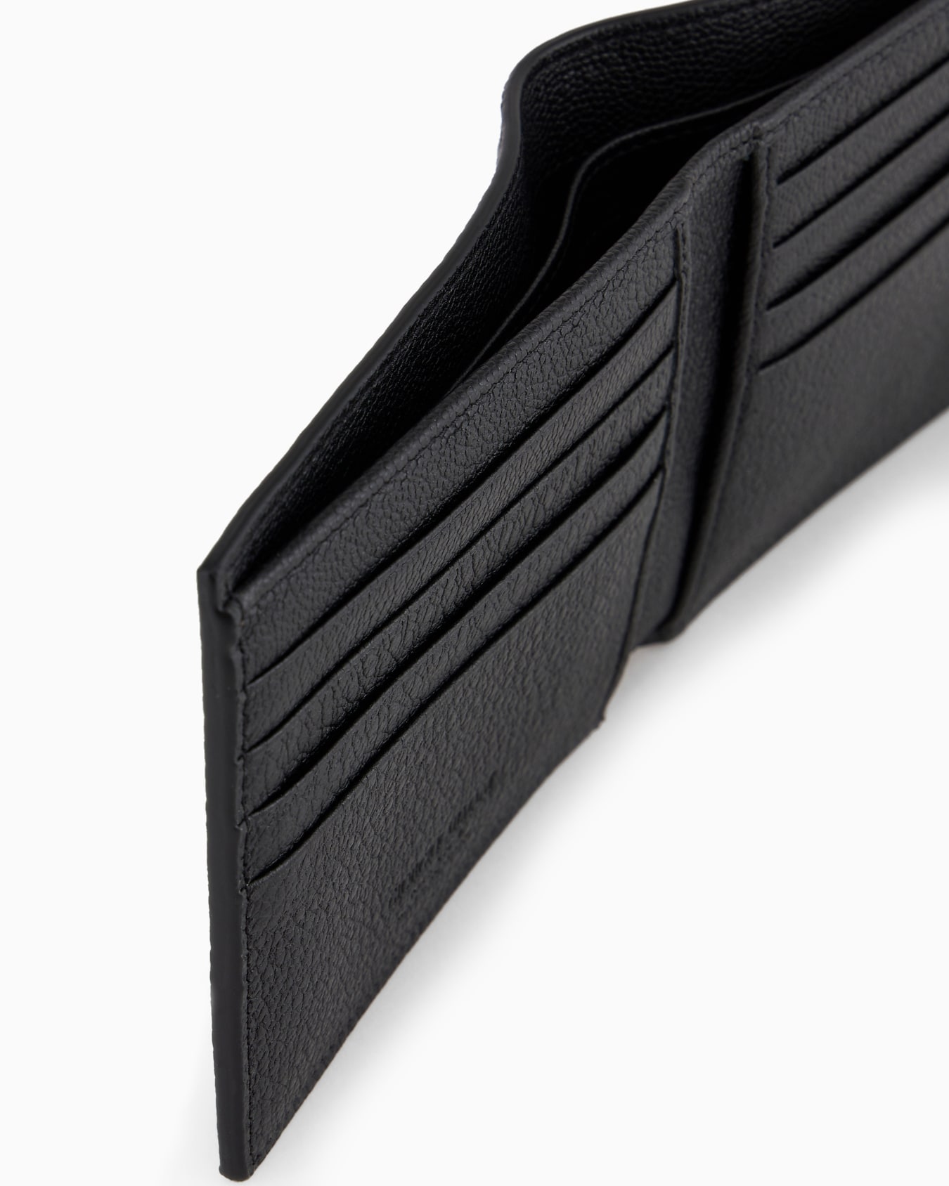 Bifold leather wallet Slide 3