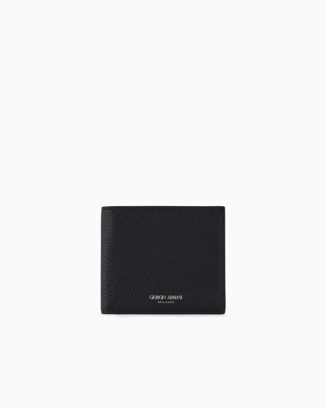 Bifold leather wallet Slide 0