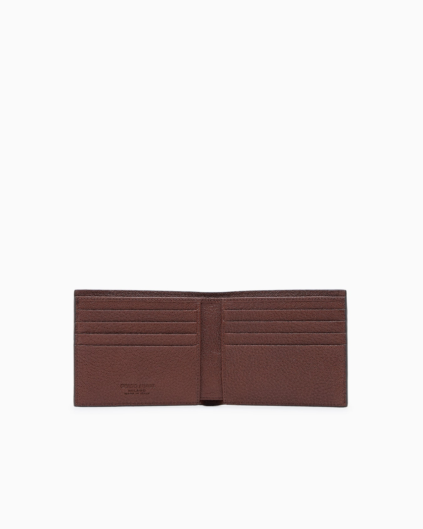 Bifold leather wallet Slide 2