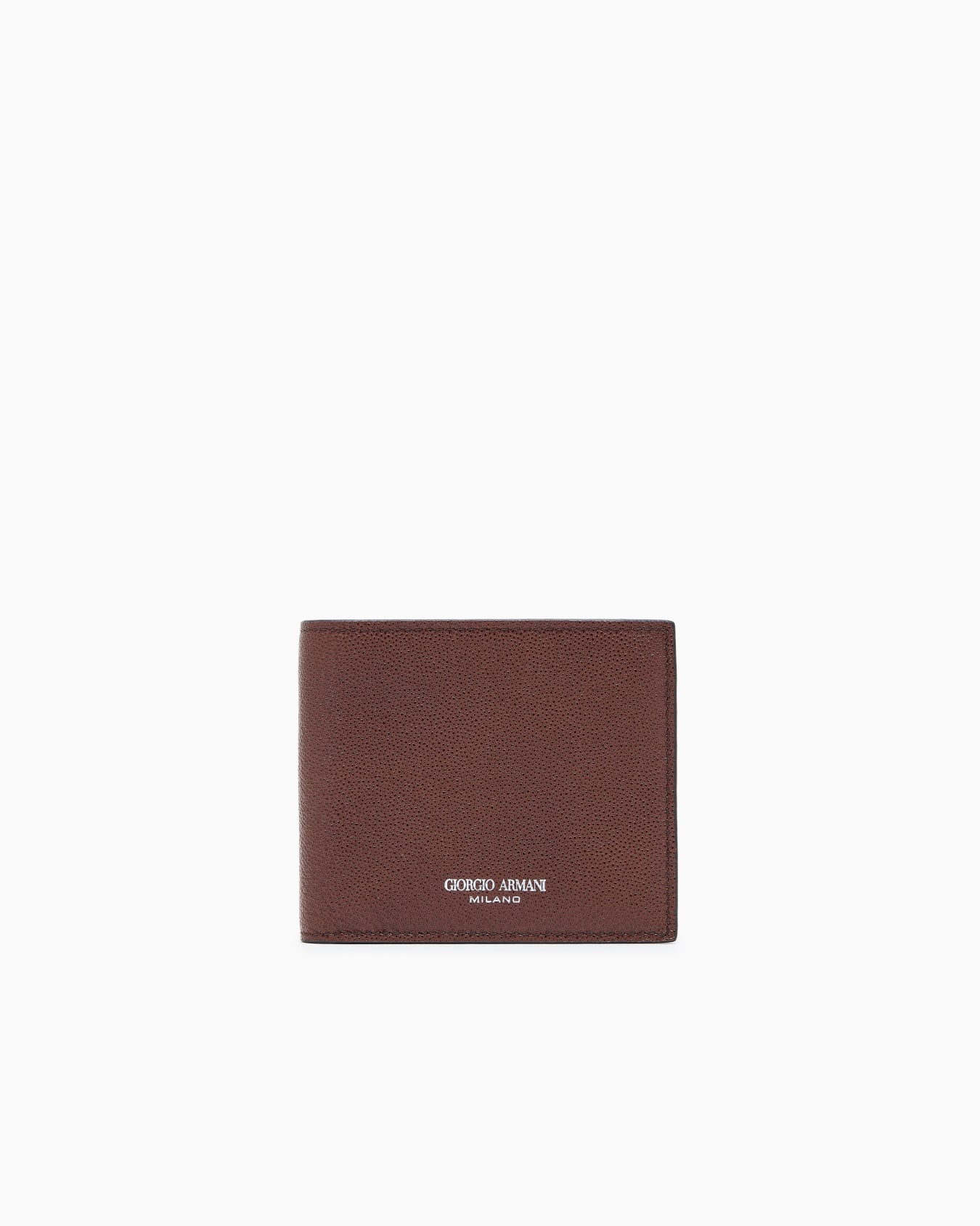 Bifold leather wallet Slide 0