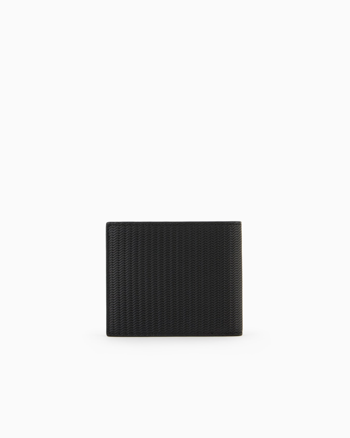 Bifold wallet in embossed leather Slide 1