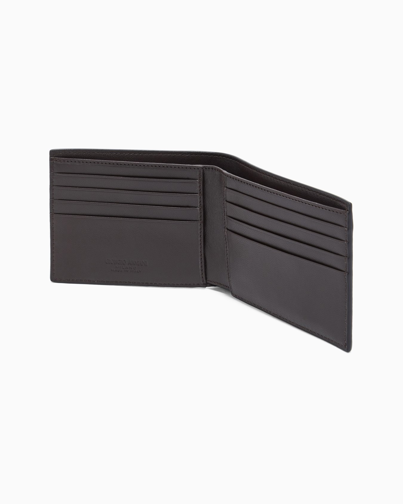 Nappa-leather bifold wallet Slide 3