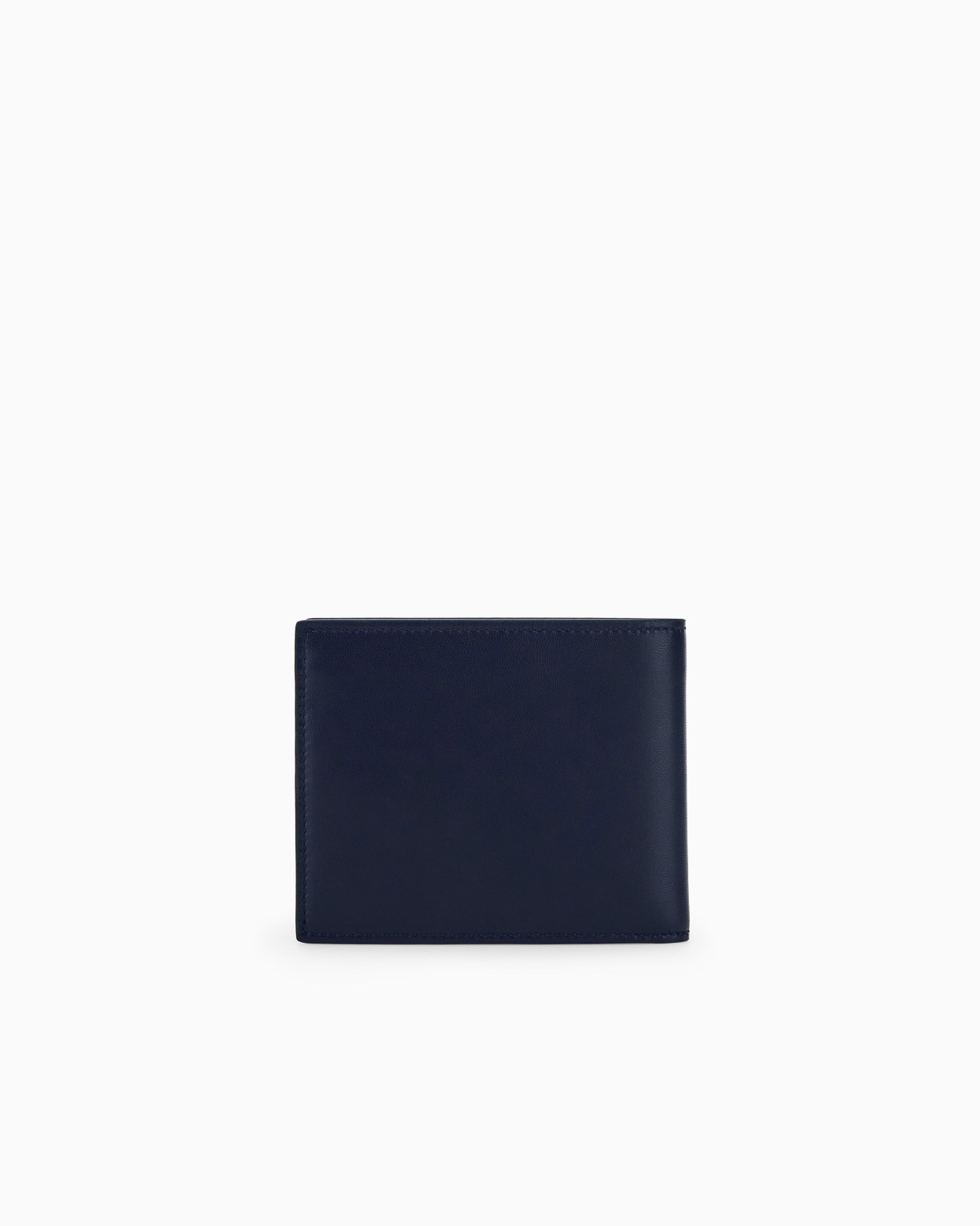 Bifold-Brieftasche Nappaleder mit Kartenfächern und Logo Folie 1