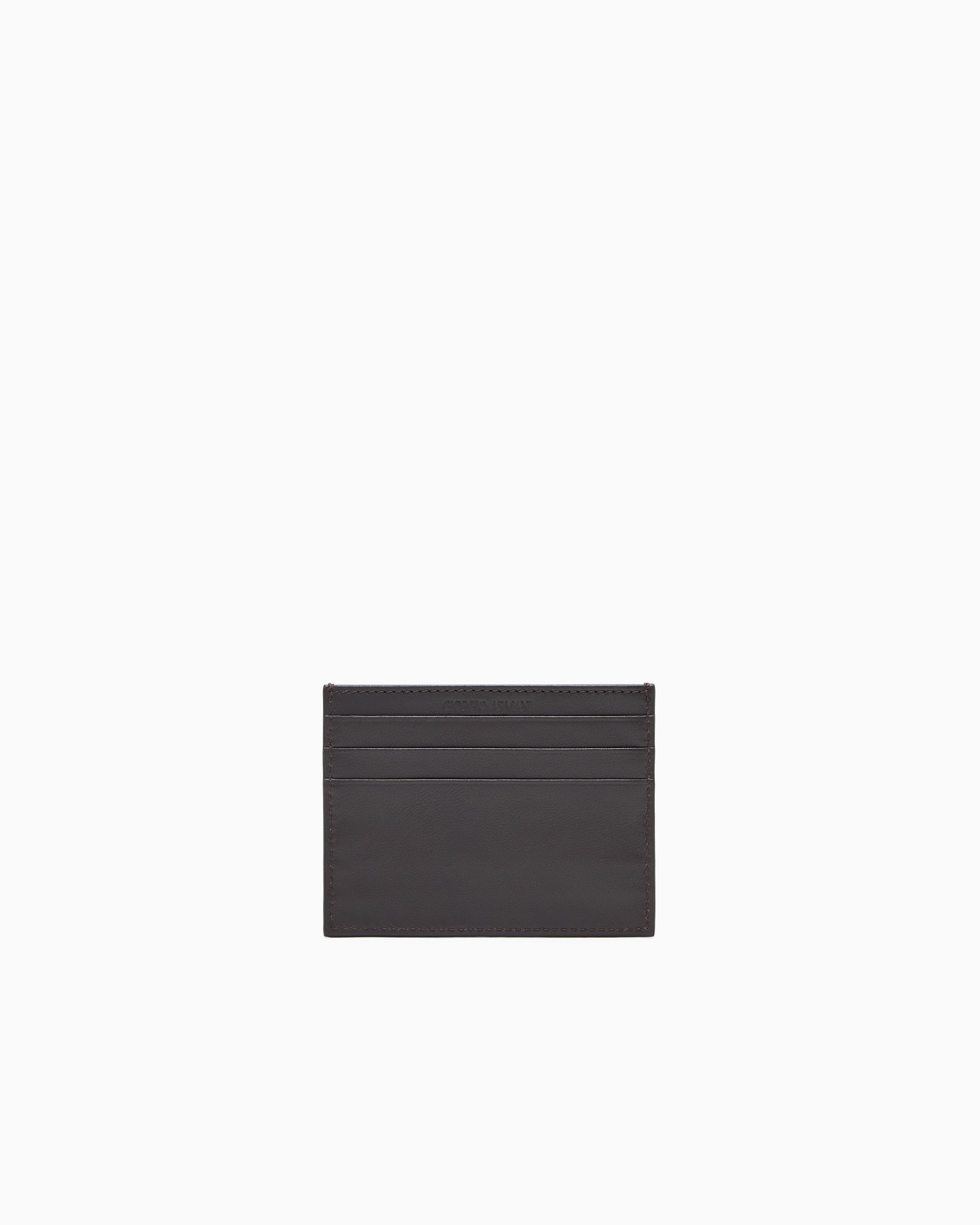 Nappa leather card holder Slide 1
