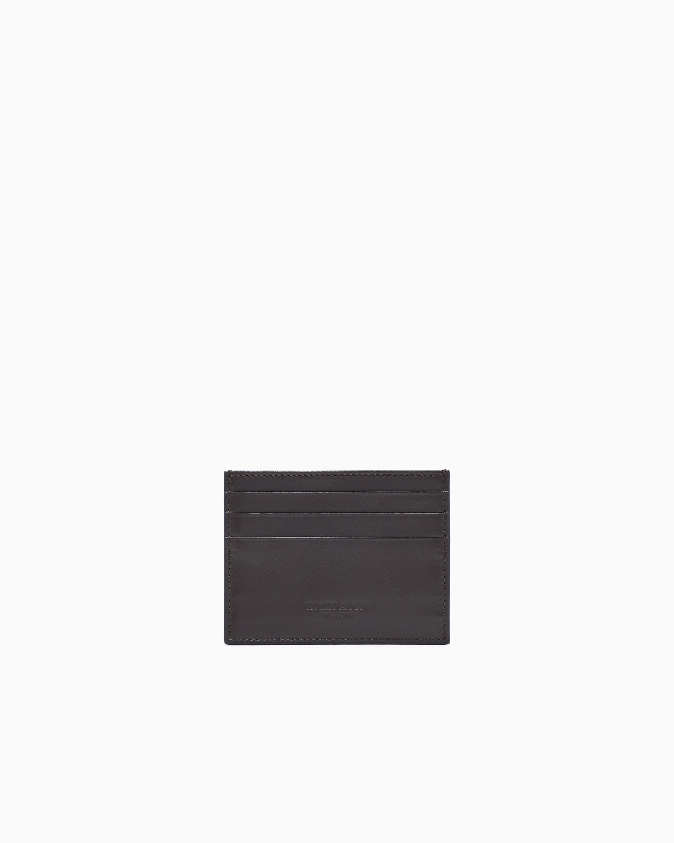 Nappa leather card holder Slide 0