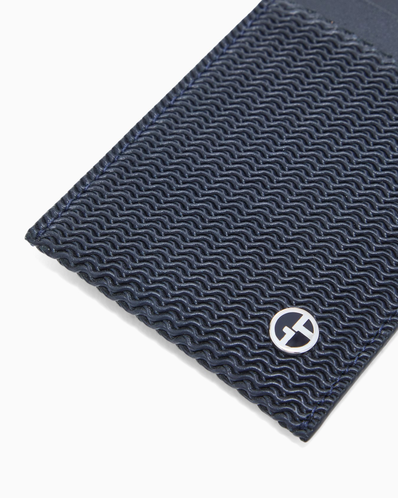 Card holder in embossed leather Slide 2