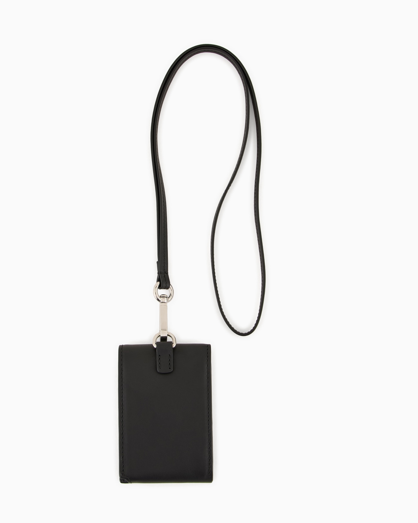 Smooth leather card holder Slide 1
