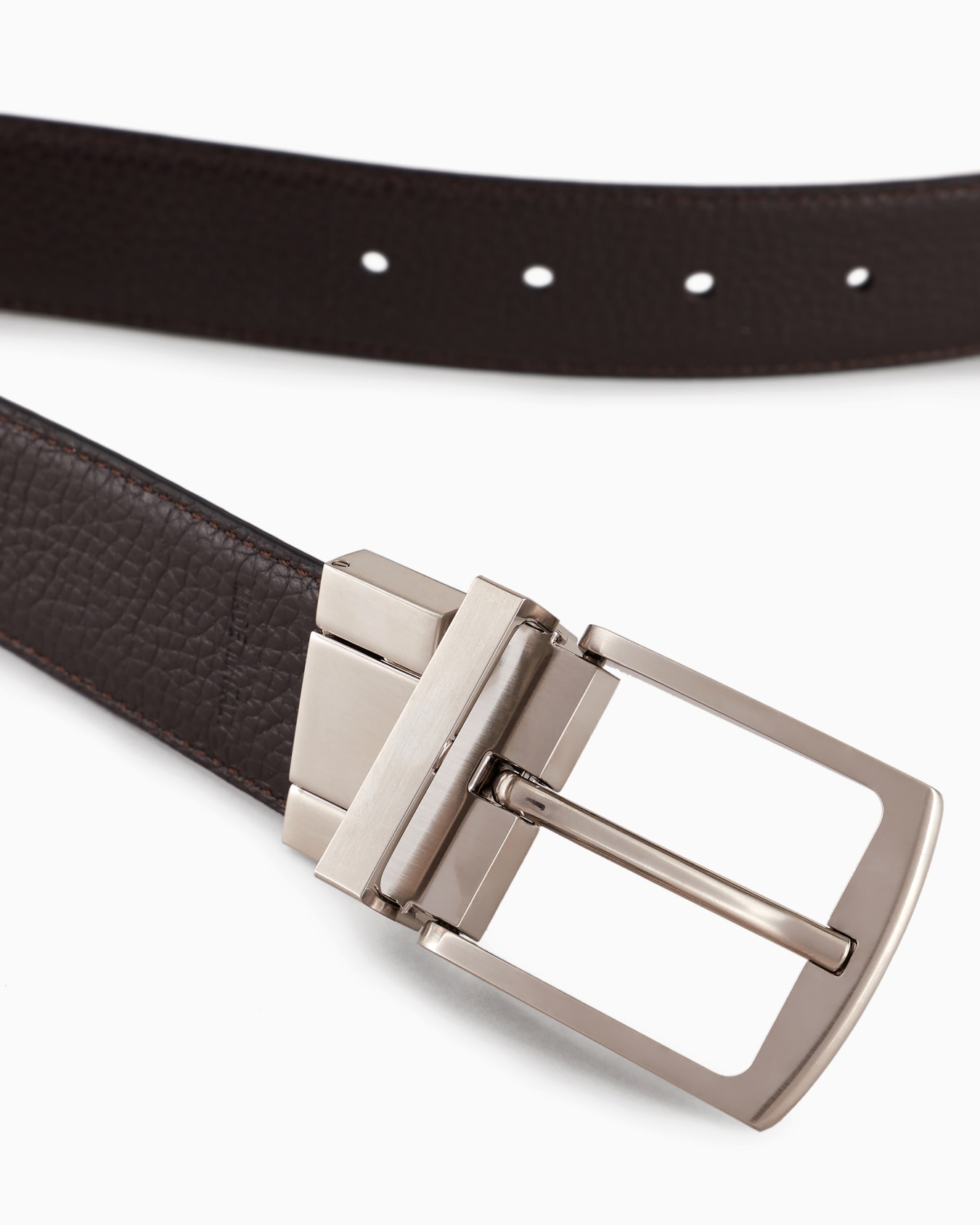 Reversible leather belt Slide 1