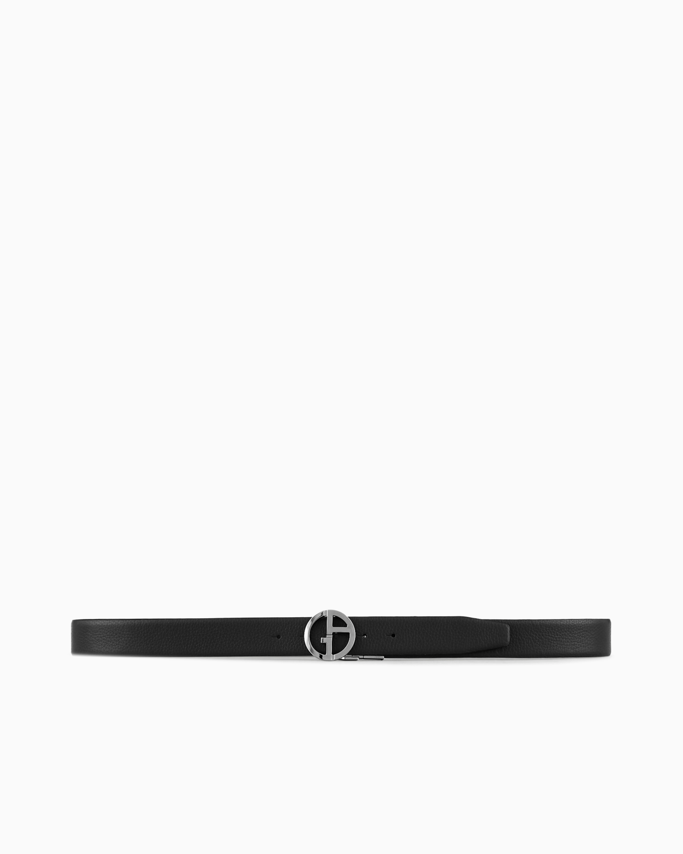 Two-toned, reversible leather belt Slide 2