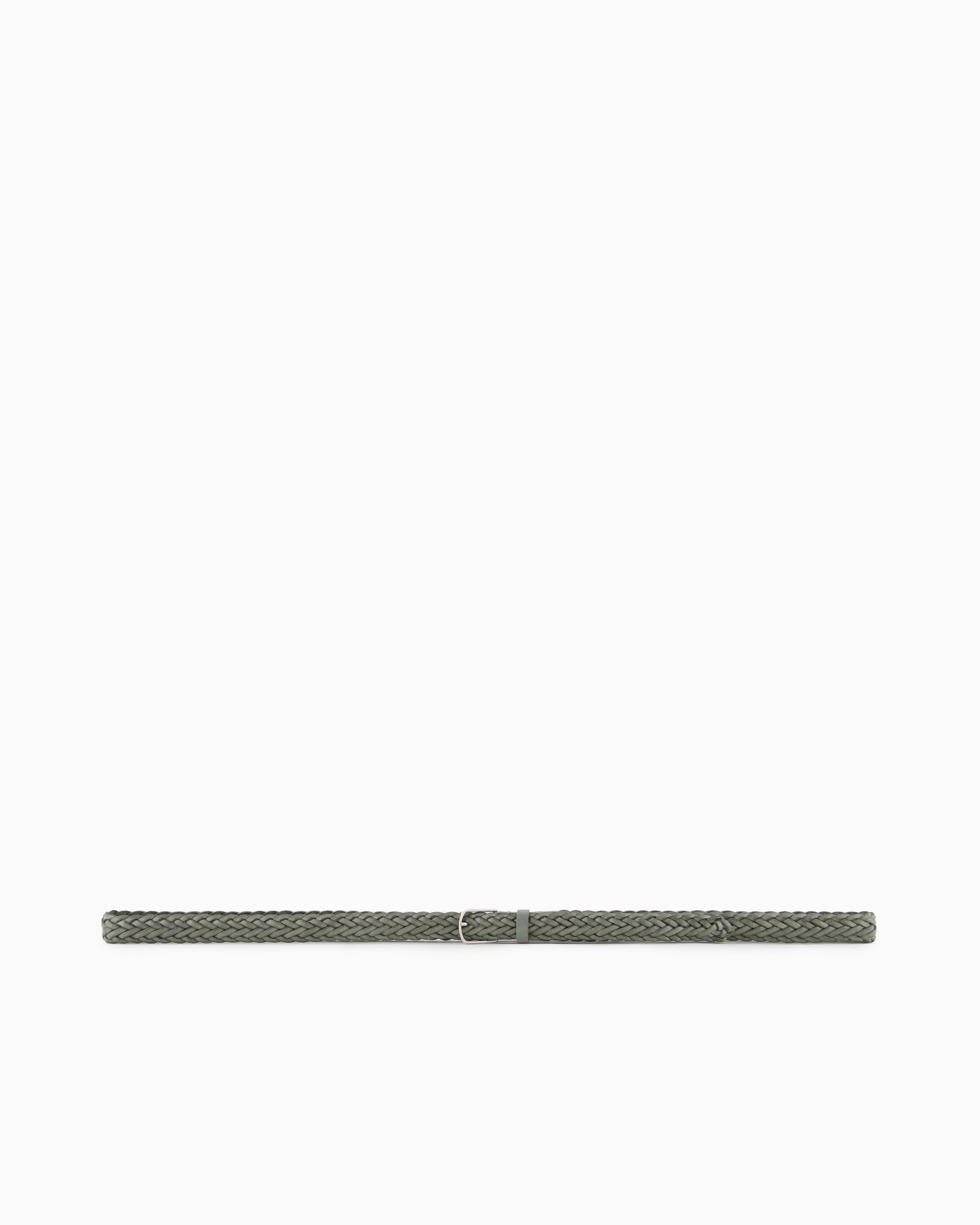 Cinturón de piel trenzada Diapositiva 2