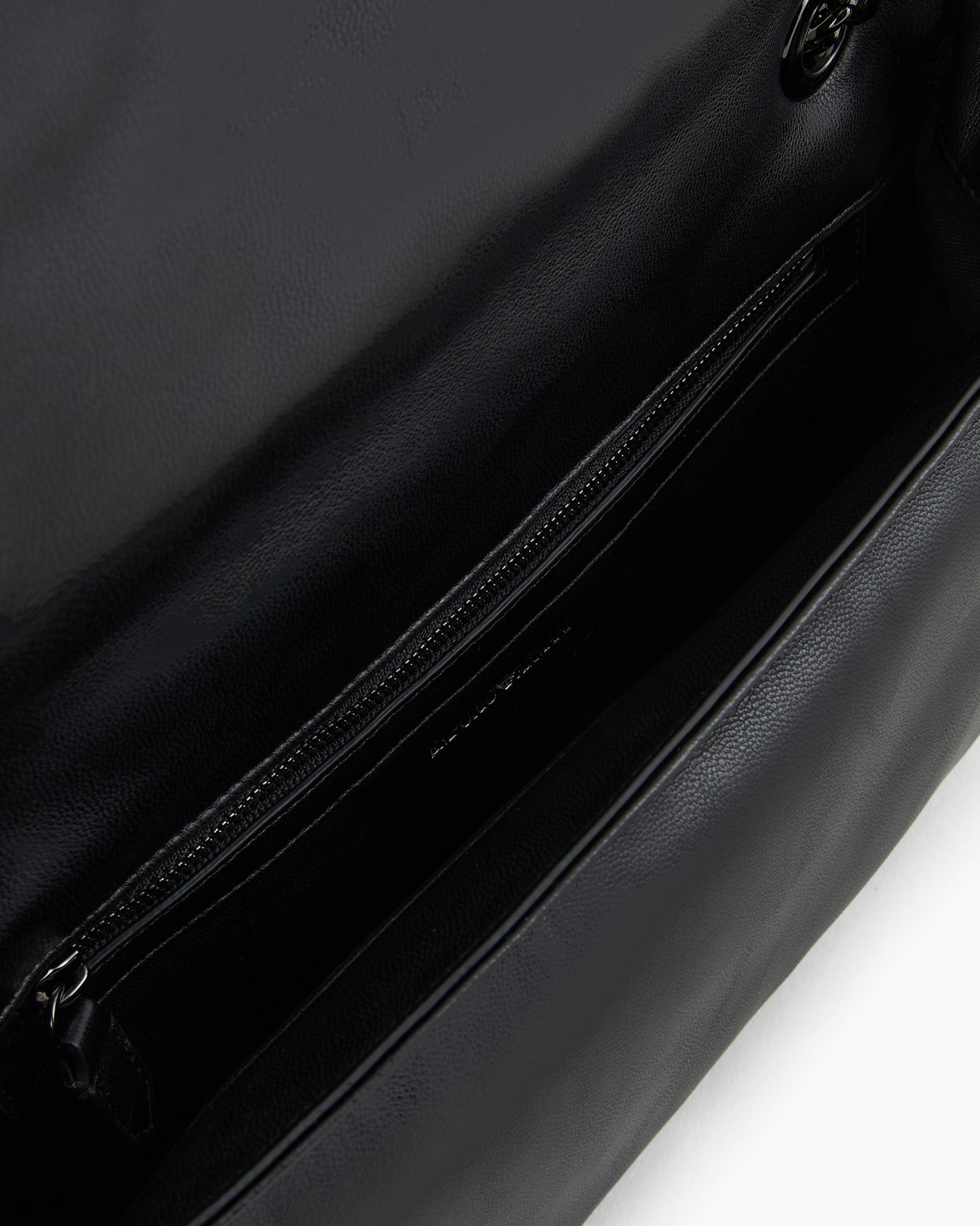 Quilted nappa leather-effect shopper bag with flap Slide 3