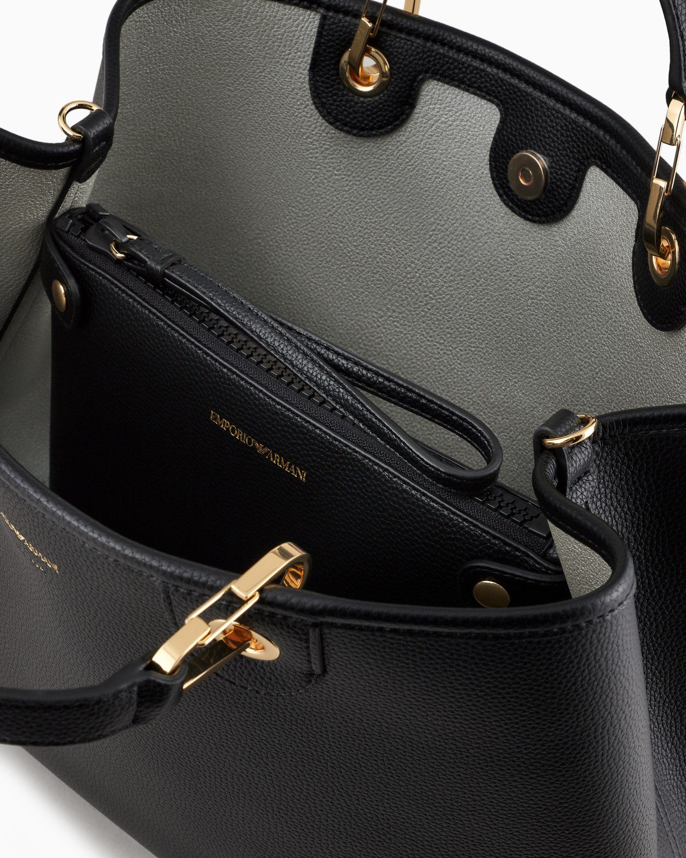 Medium MyEA shopper bag with deer print Slide 3