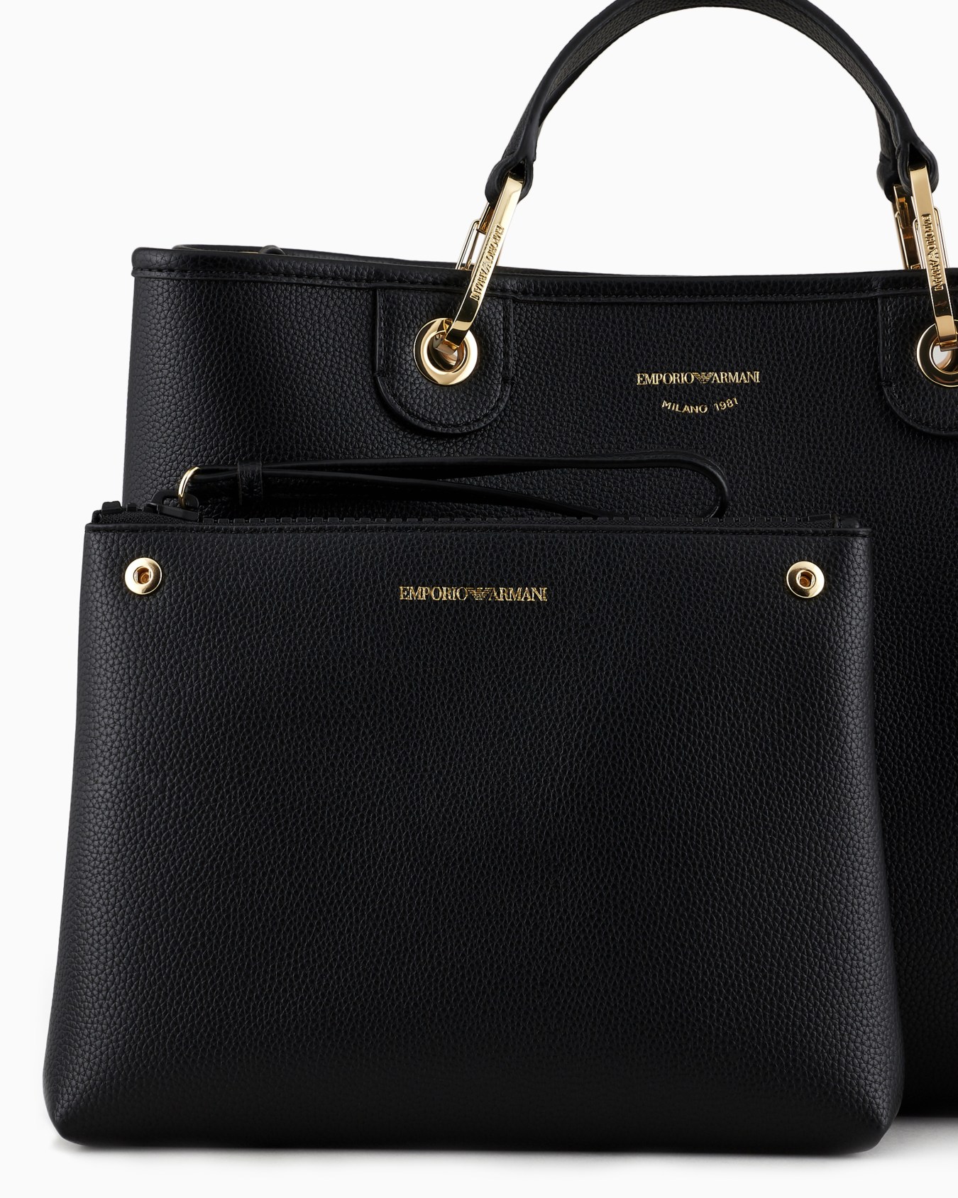 Medium MyEA shopper bag with deer print Slide 5