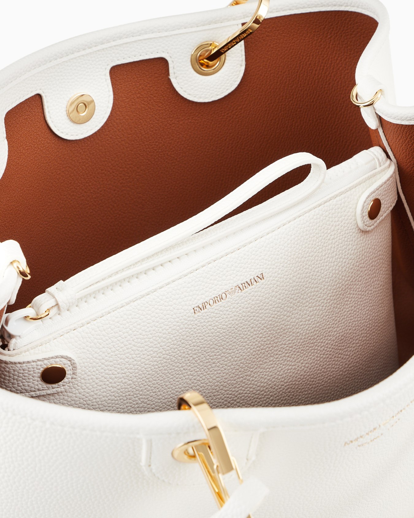 Medium MyEA shopper bag with deer print Slide 3