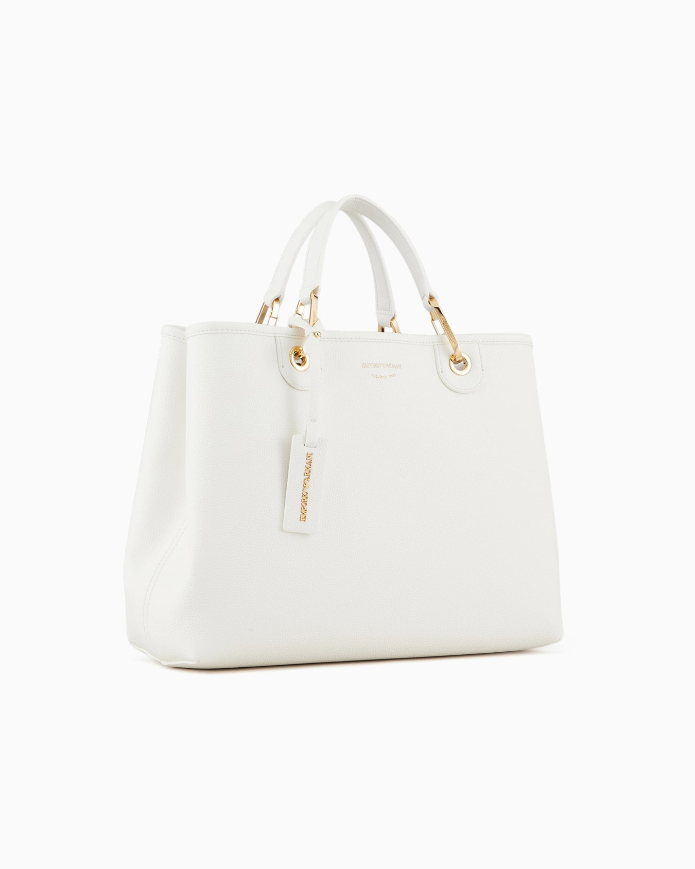Medium MyEA shopper bag with deer print Slide 1