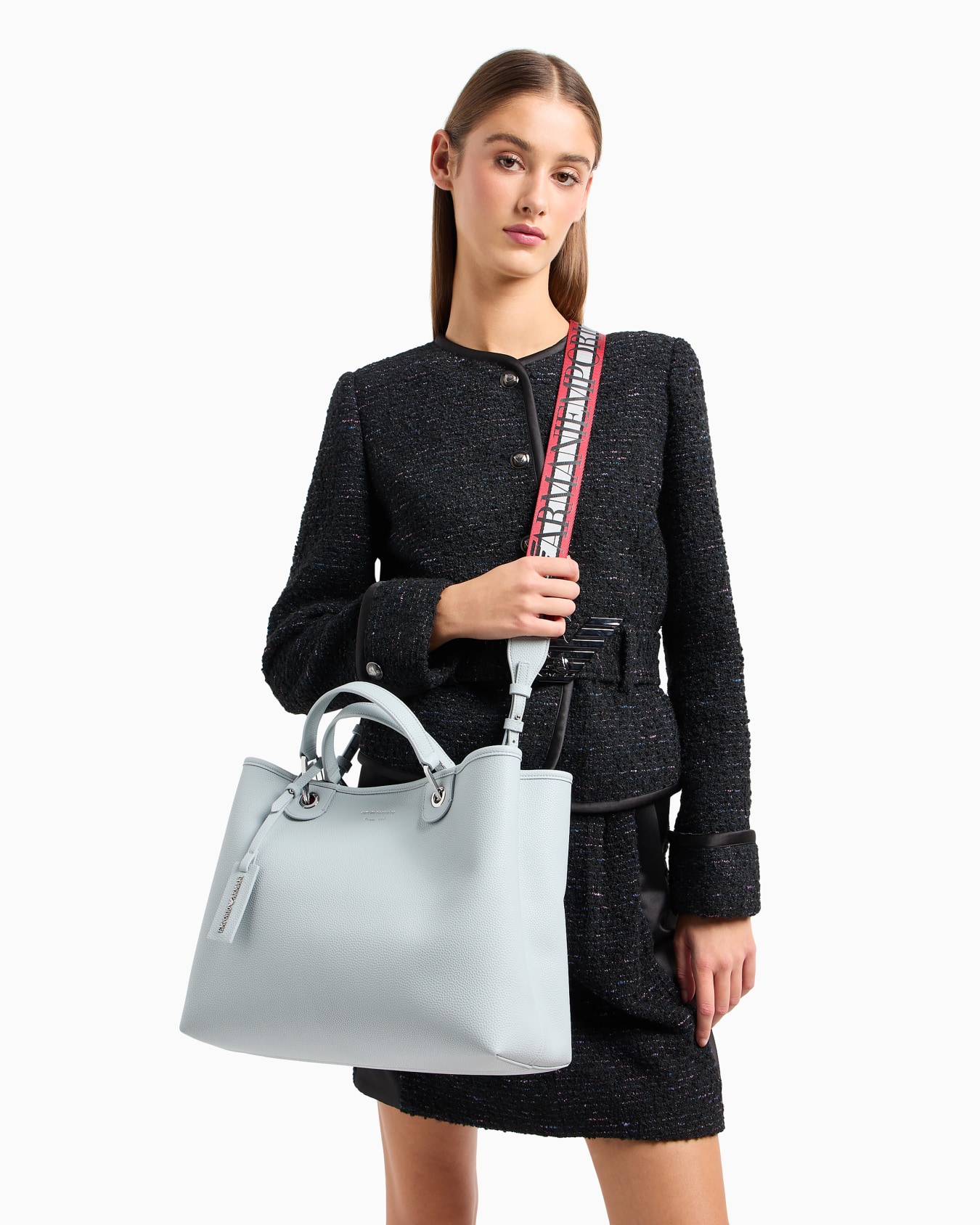 Medium MyEA shopper bag with deer print Slide 4