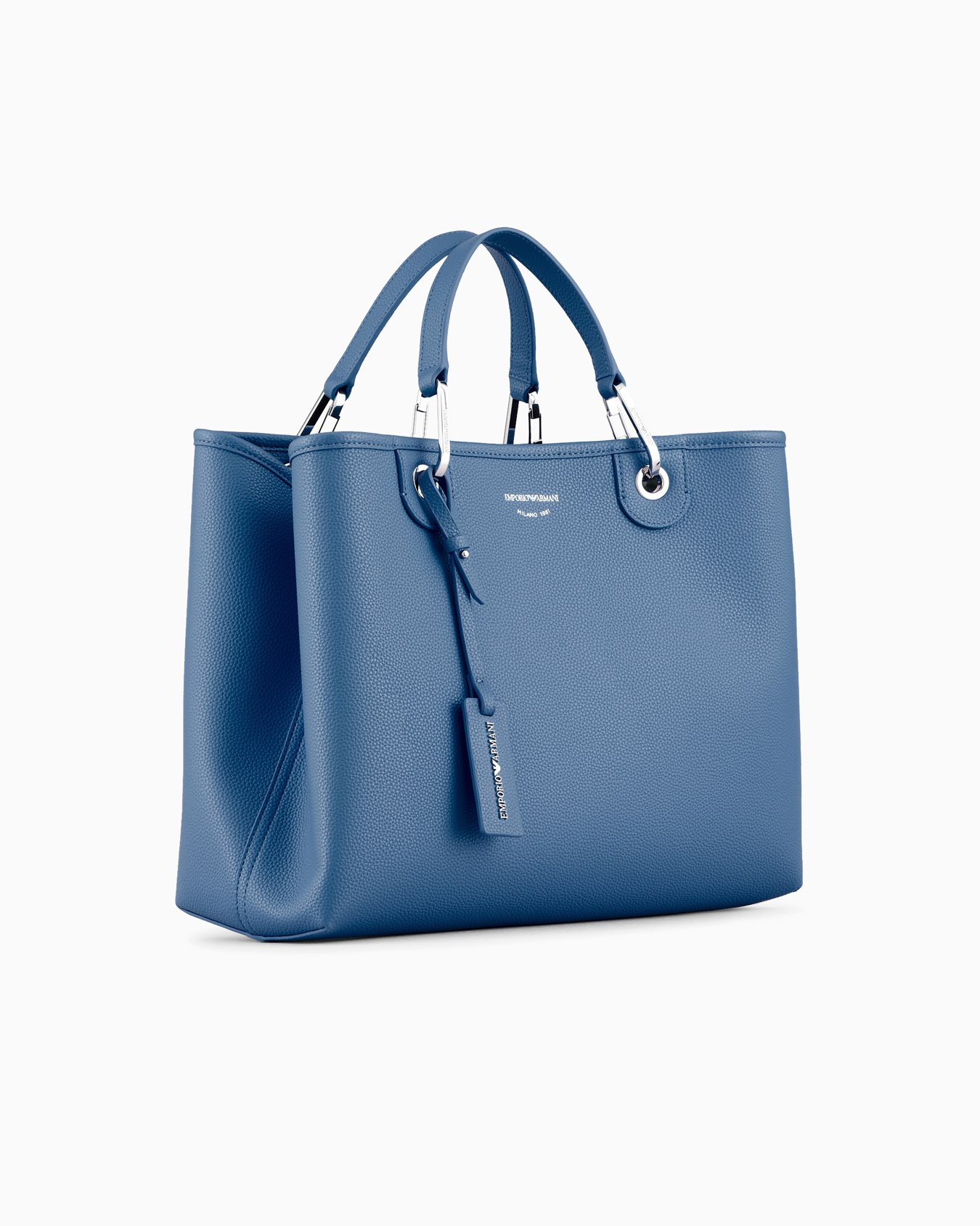 Medium MyEA shopper bag with deer print Slide 1