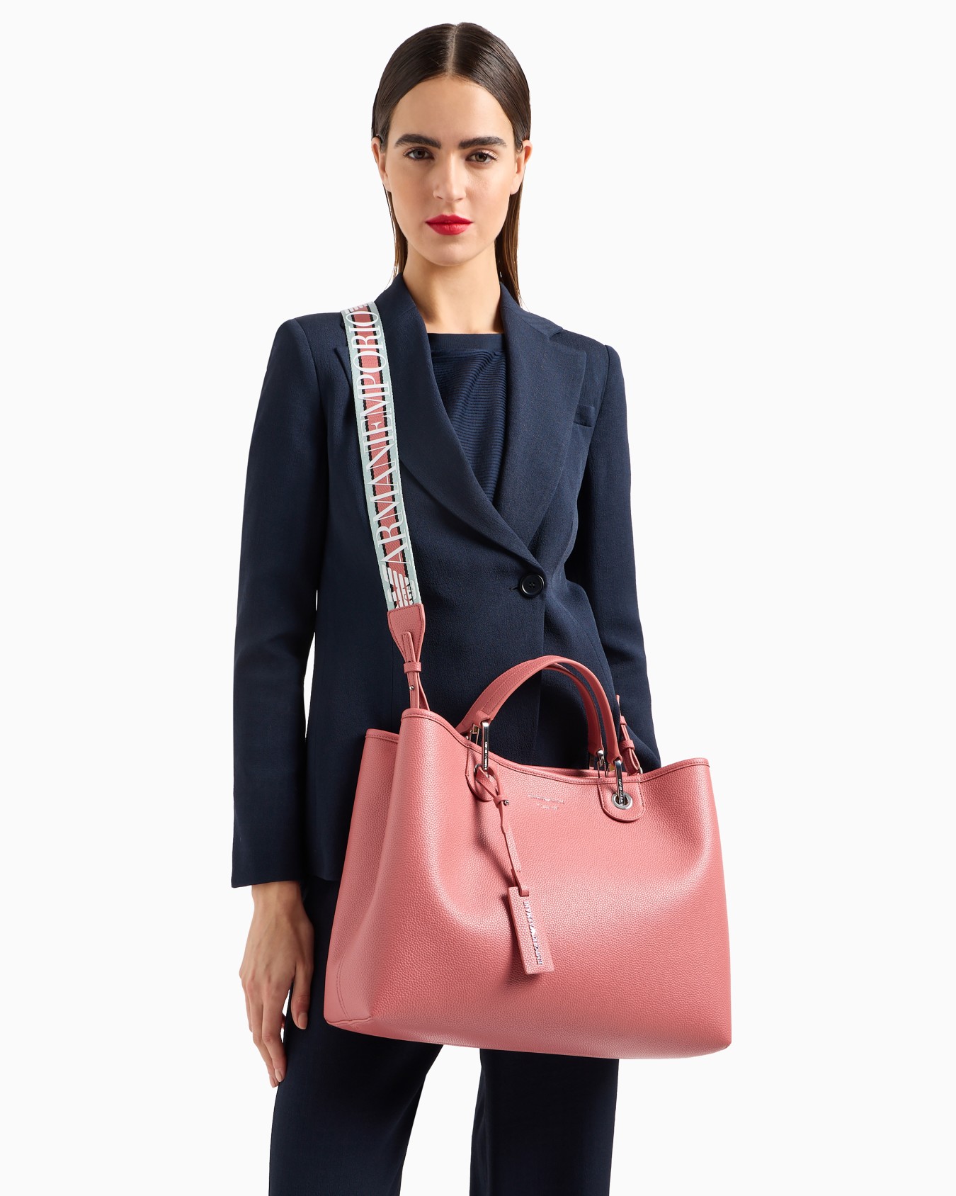 Medium MyEA shopper bag with deer print Slide 7