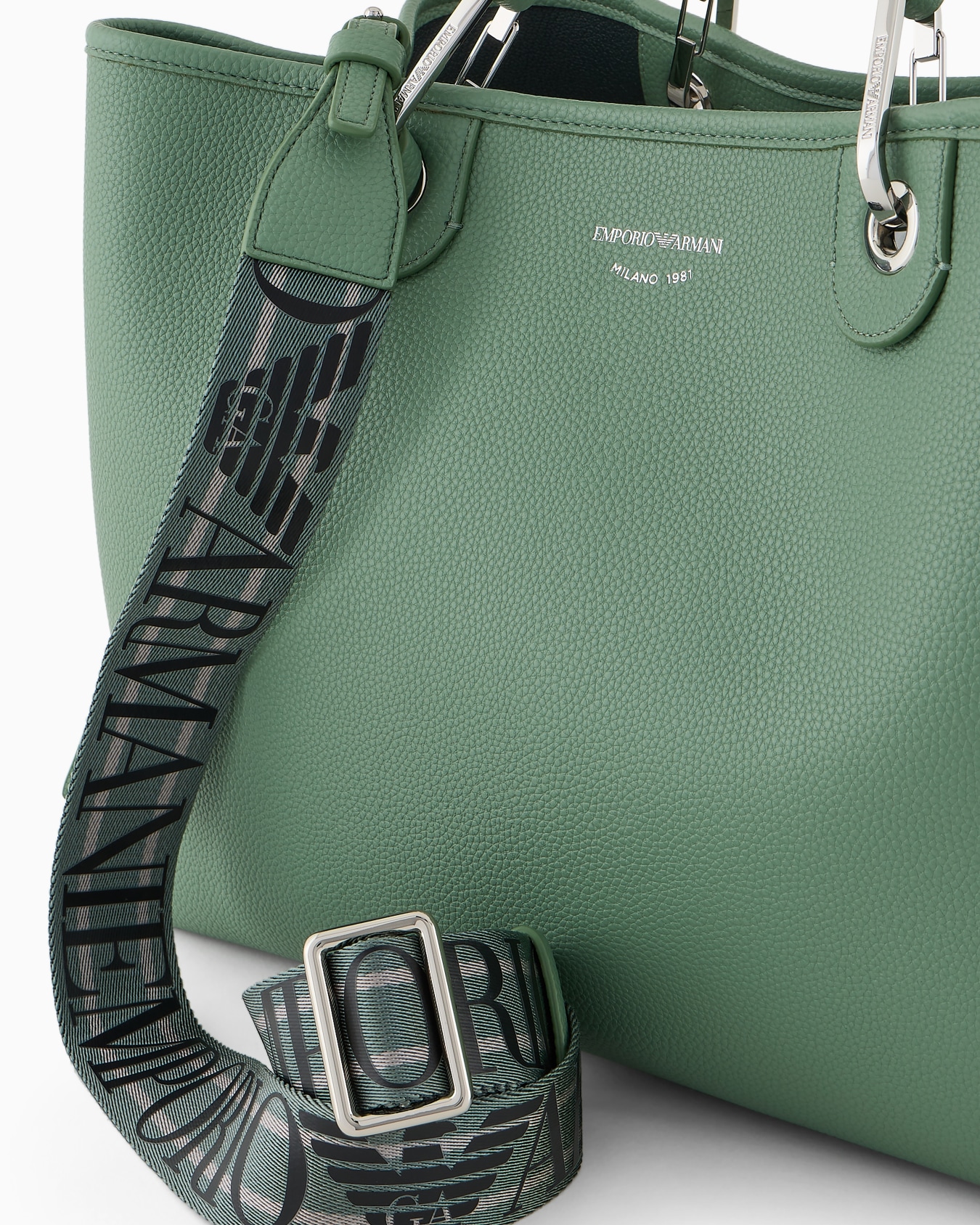 Medium MyEA shopper bag with deer print Slide 4