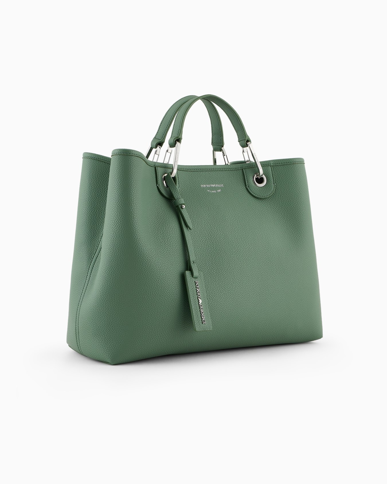 Medium MyEA shopper bag with deer print Slide 1