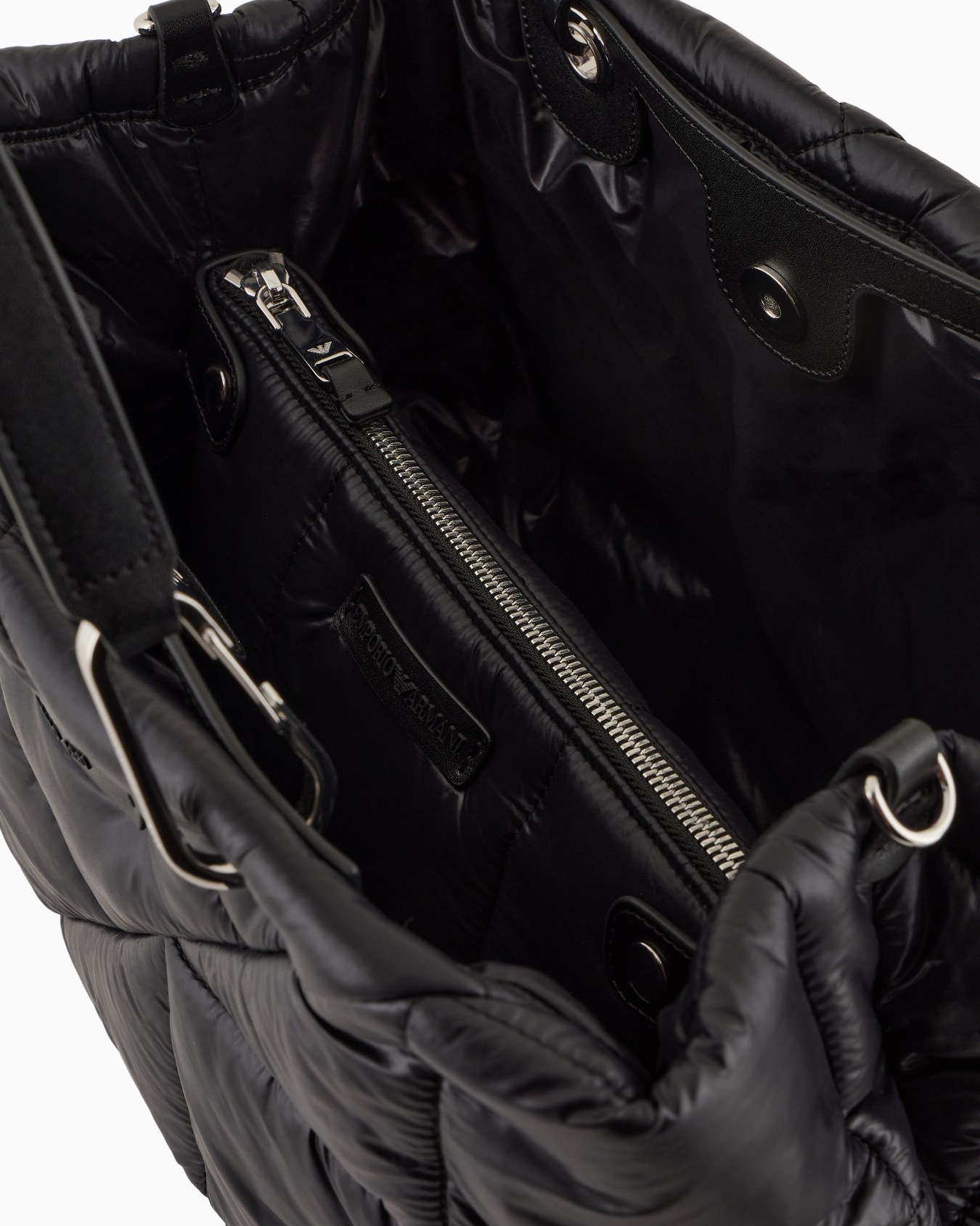 Medium MyEA shopper bag in quilted nylon Slide 3