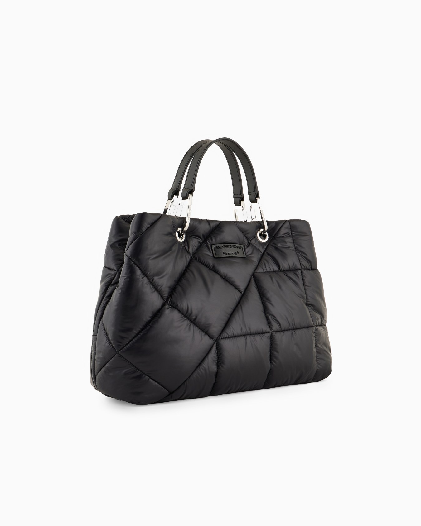 Medium MyEA shopper bag in quilted nylon Slide 1
