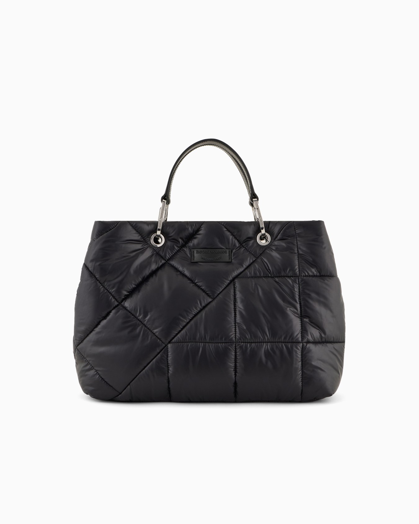Medium MyEA shopper bag in quilted nylon Slide 0