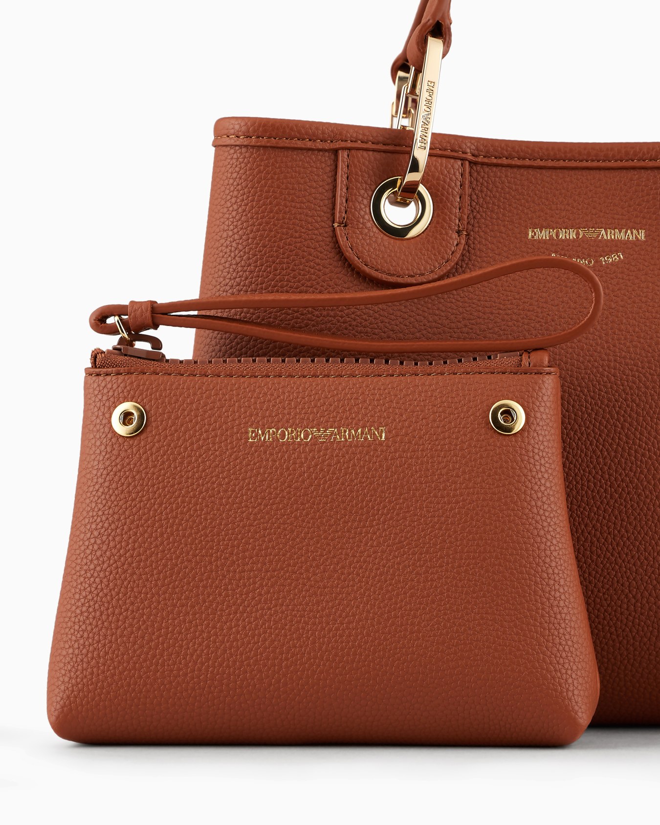 Bolso shopper MyEA pequeño con estampado de ciervo Diapositiva 4