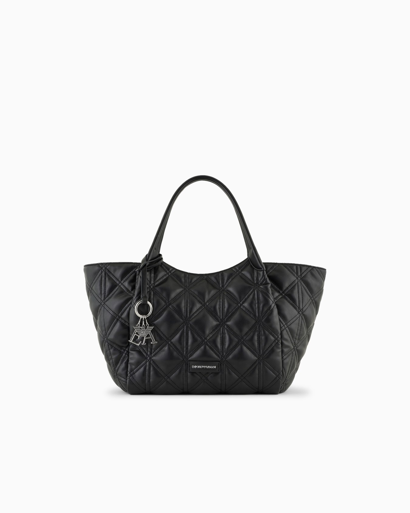 Bolso shopper efecto napa acolchada Diapositiva 0