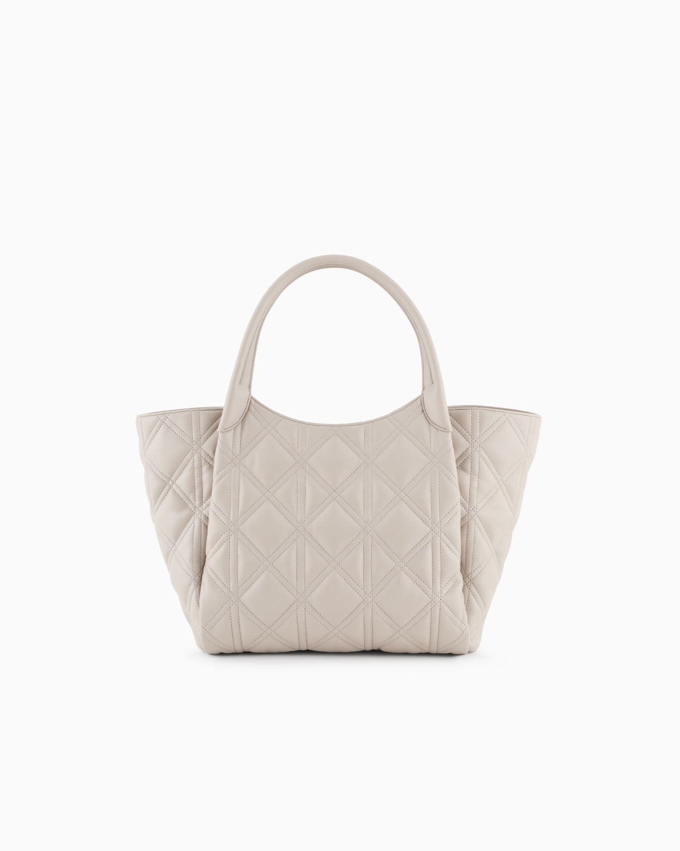 Bolso shopper efecto napa acolchada Diapositiva 2