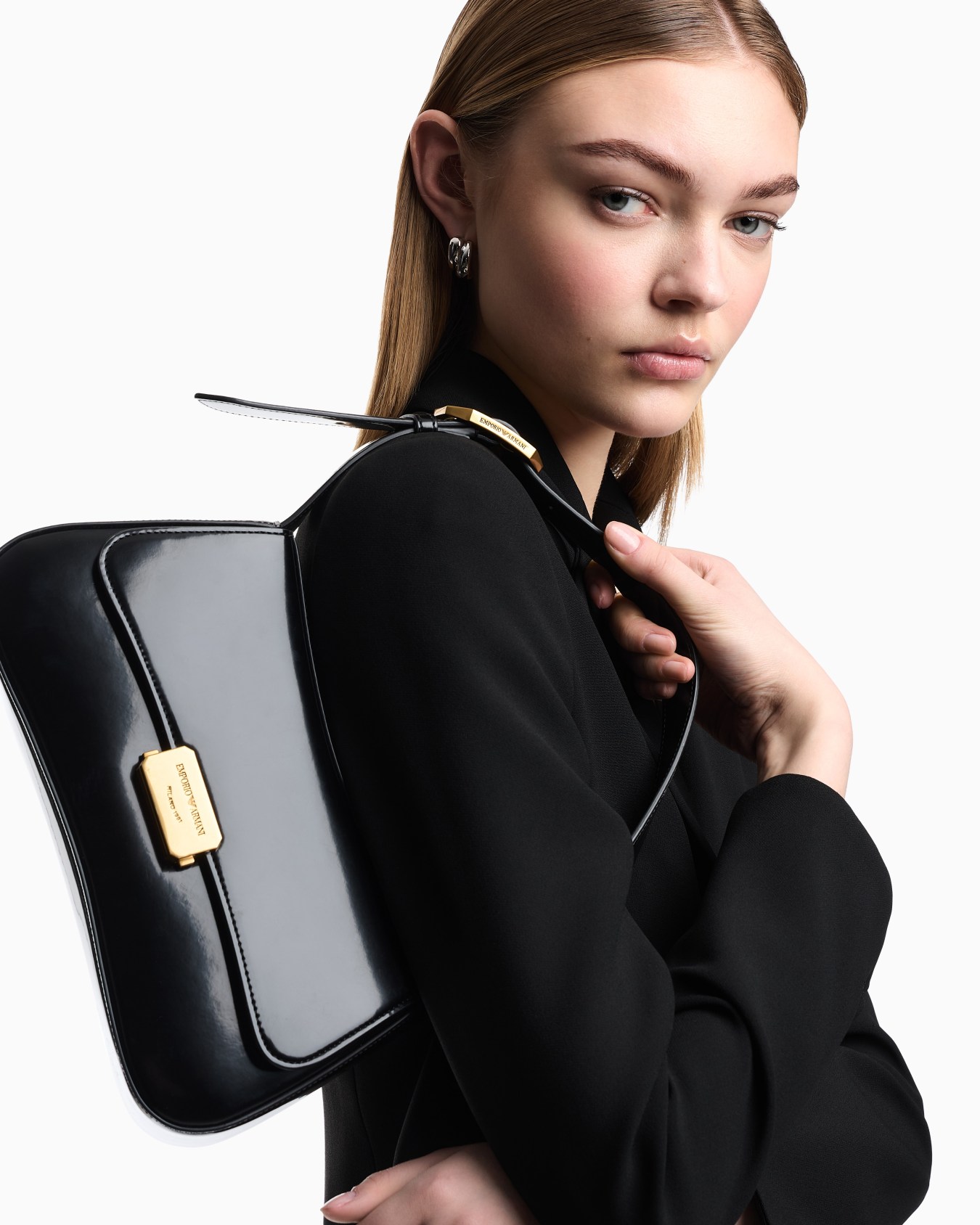 Umhängetasche mit gebürstetem Finish Folie 6